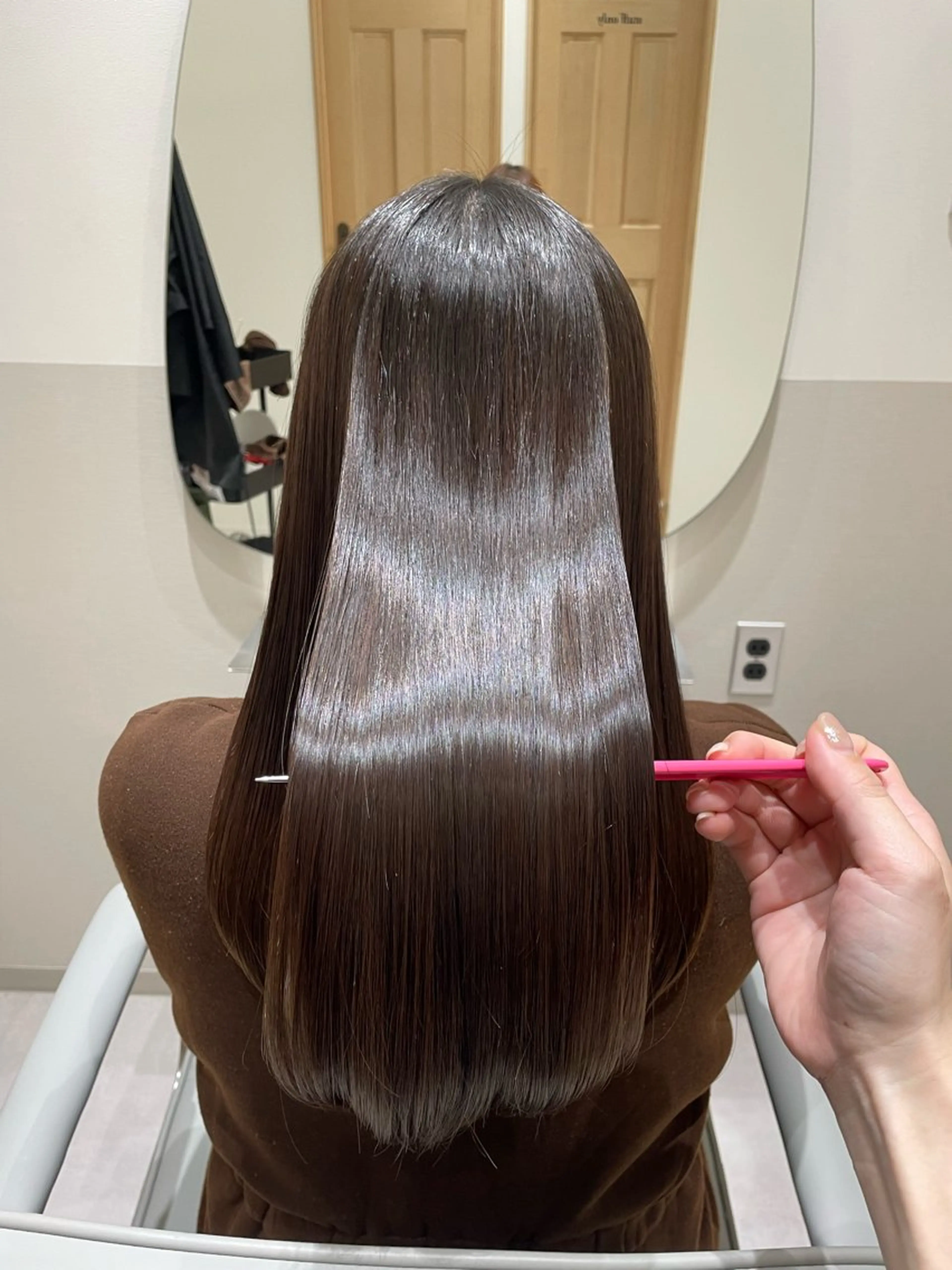 【癒しのクリームスパ😌+ヘアケア】Zinaオリジナル髪質改善トリートメント+オーガニッククレイヘッドスパの写真