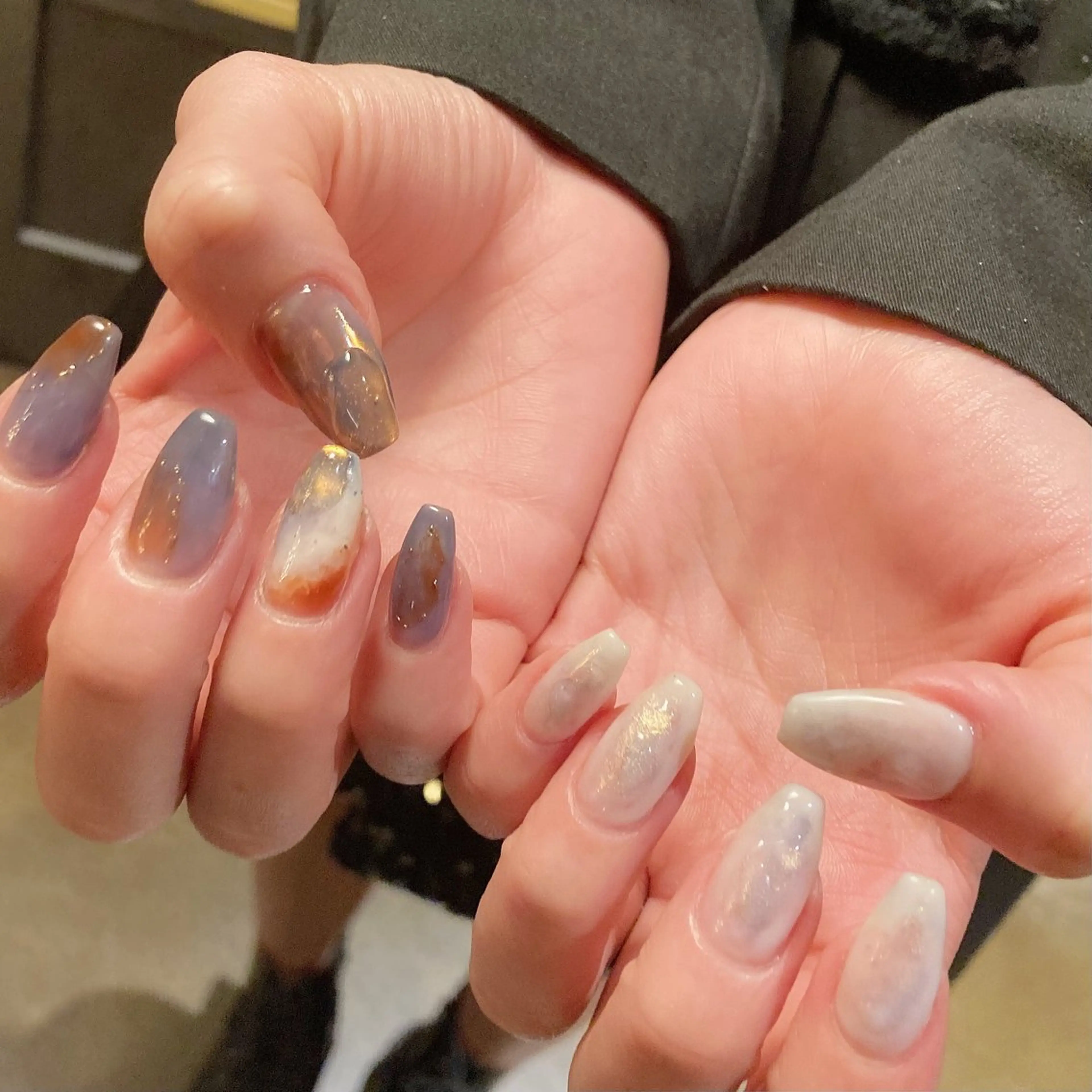 ネイル ニュアンスネイル Terra 池袋 mikiのネイルデザイン