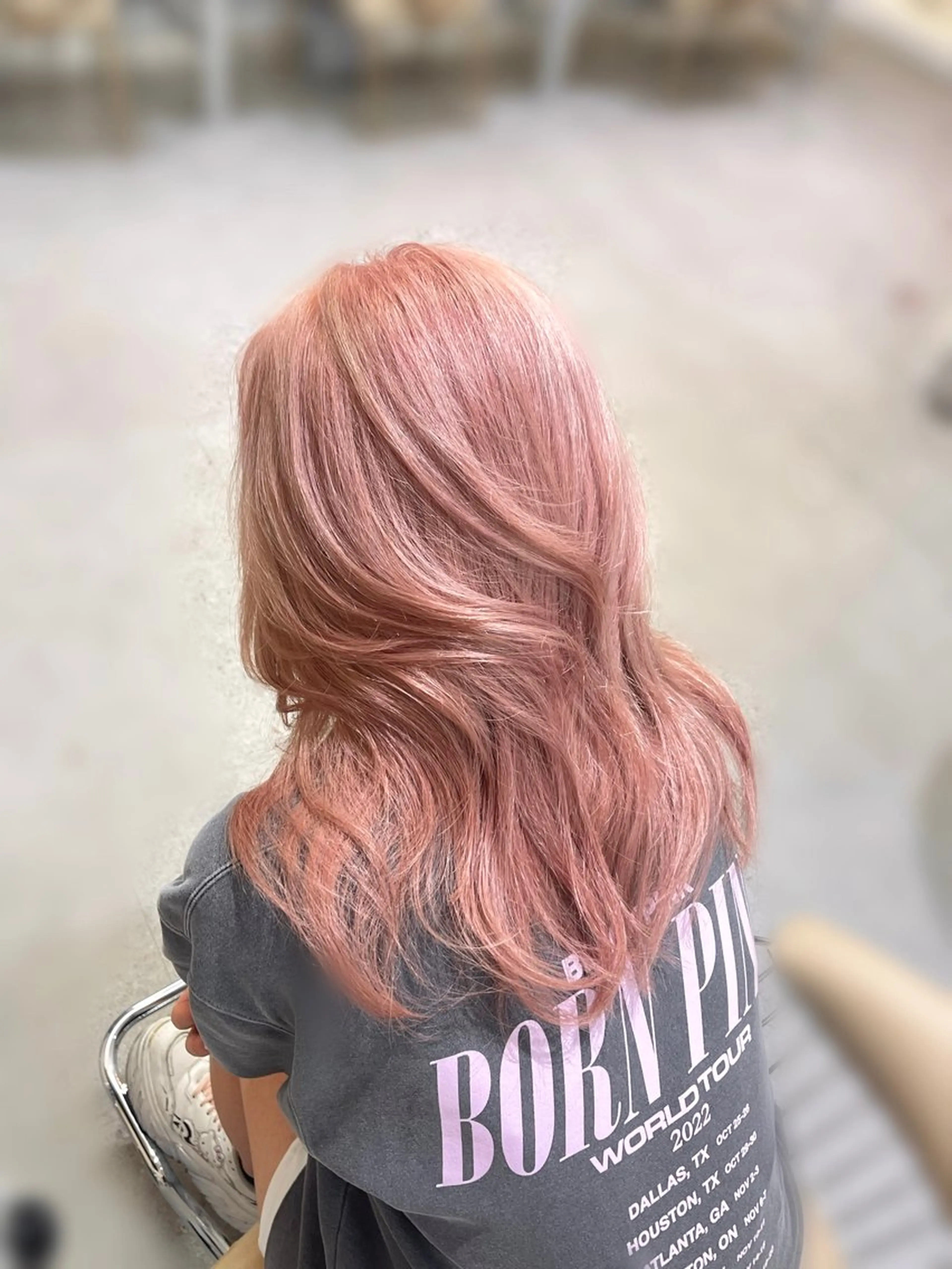 🩶ブリーチ➕カラー➕トリートメント🩶の写真