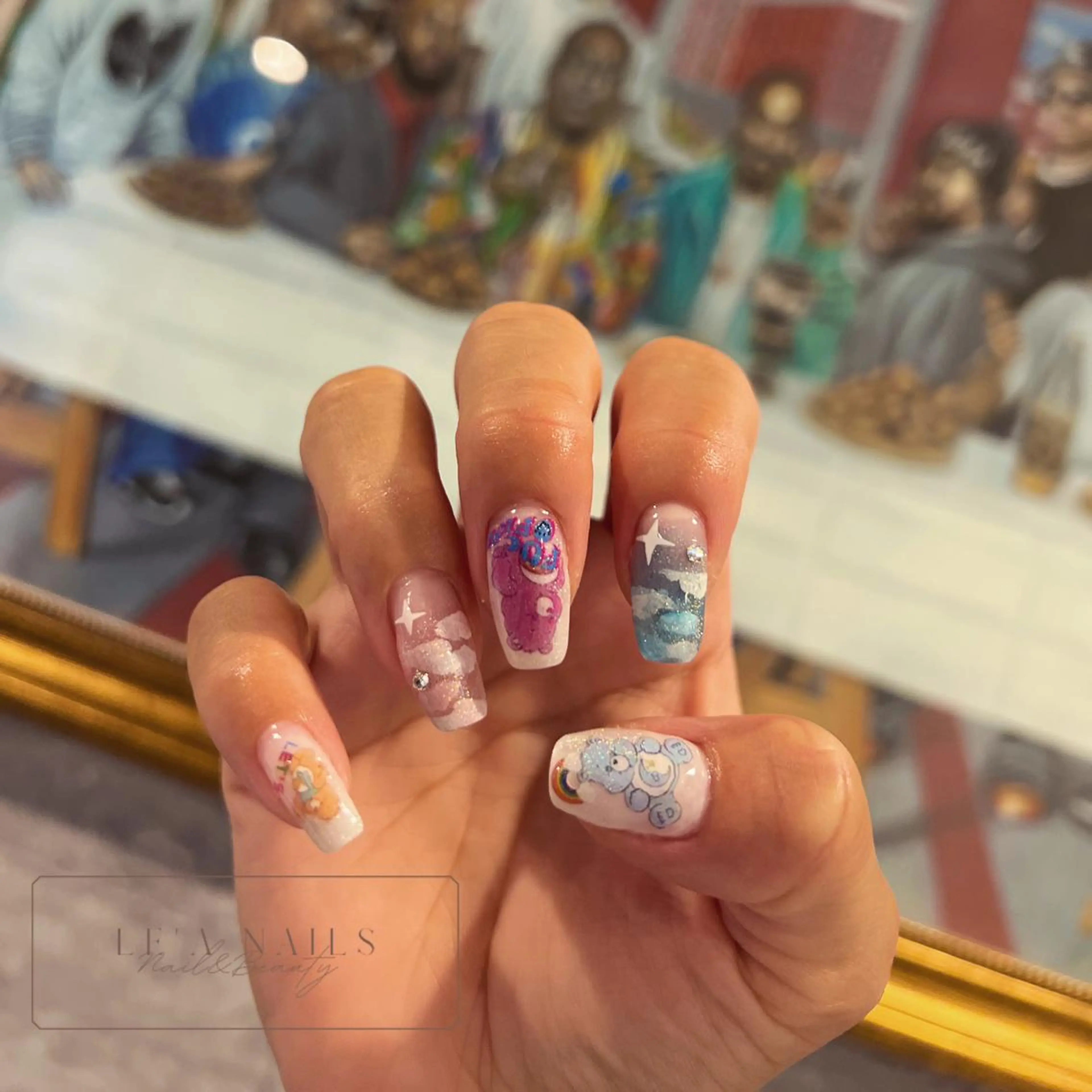 ネイル 持ち込み ハンドネイル LE'A NAILSのネイルデザイン