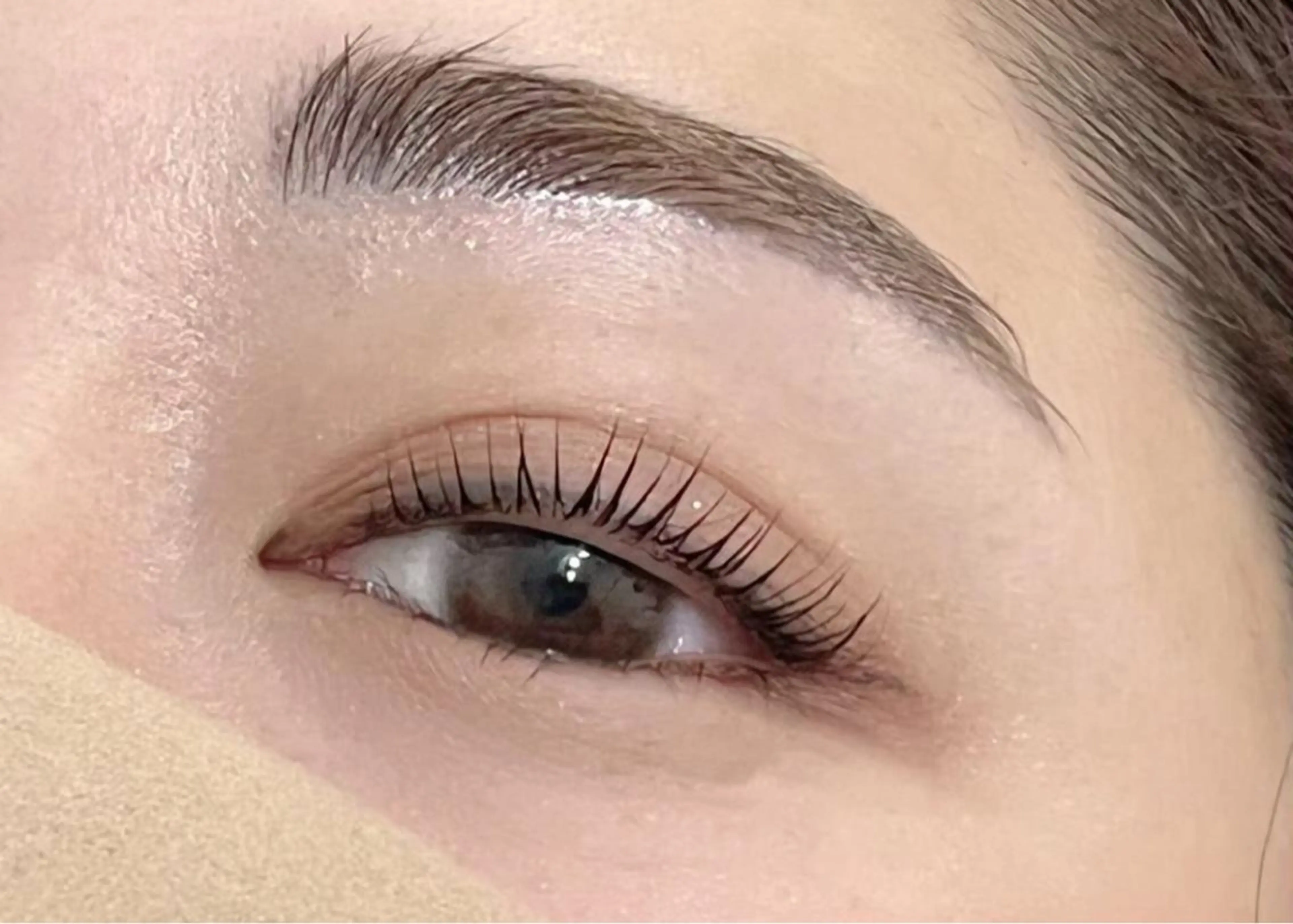 まつ毛パーマ上(いろんなロットの中よりお選び頂けます)の写真