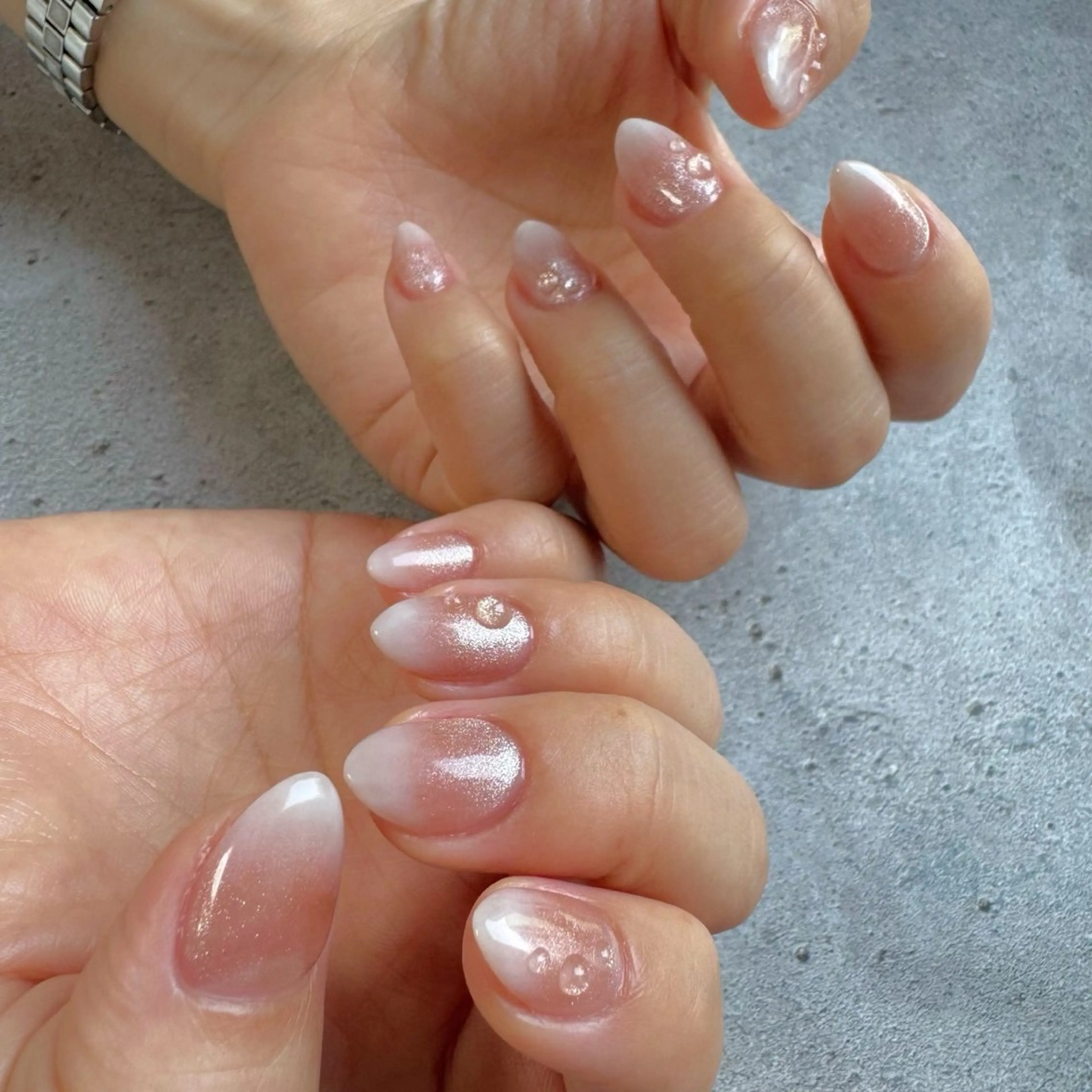 ネイル マグネットネイル ハンドネイル フットネイル mieux YUKoのネイルデザイン