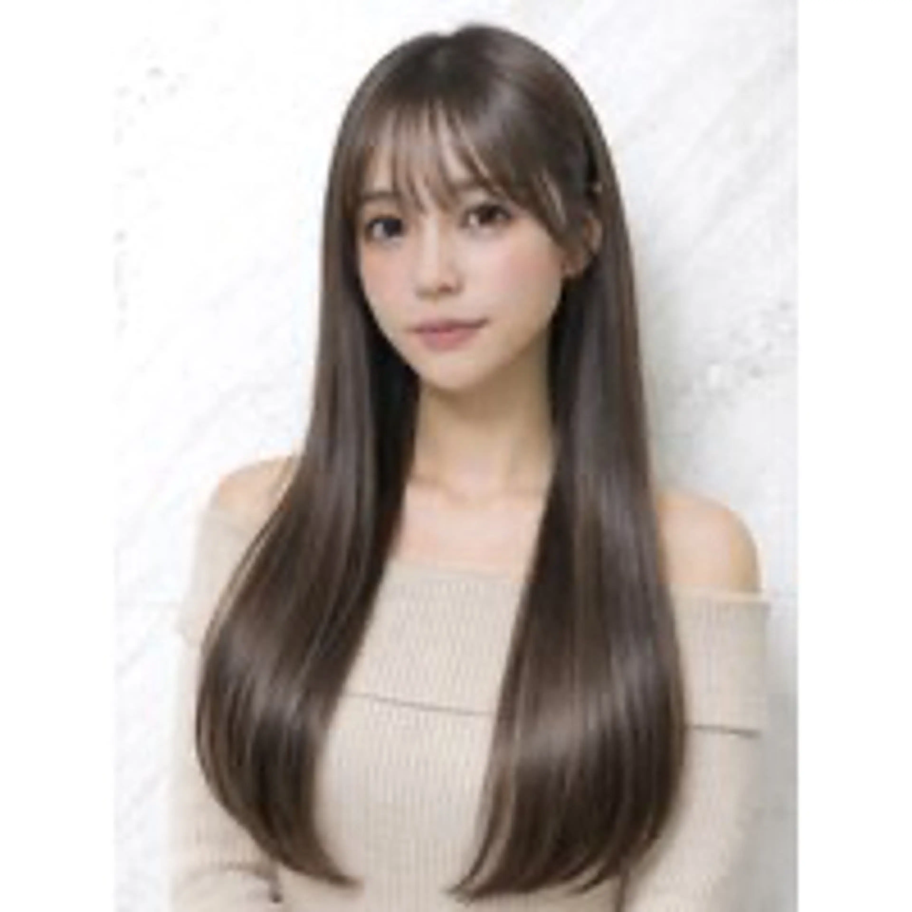 ストレート＋カットの写真