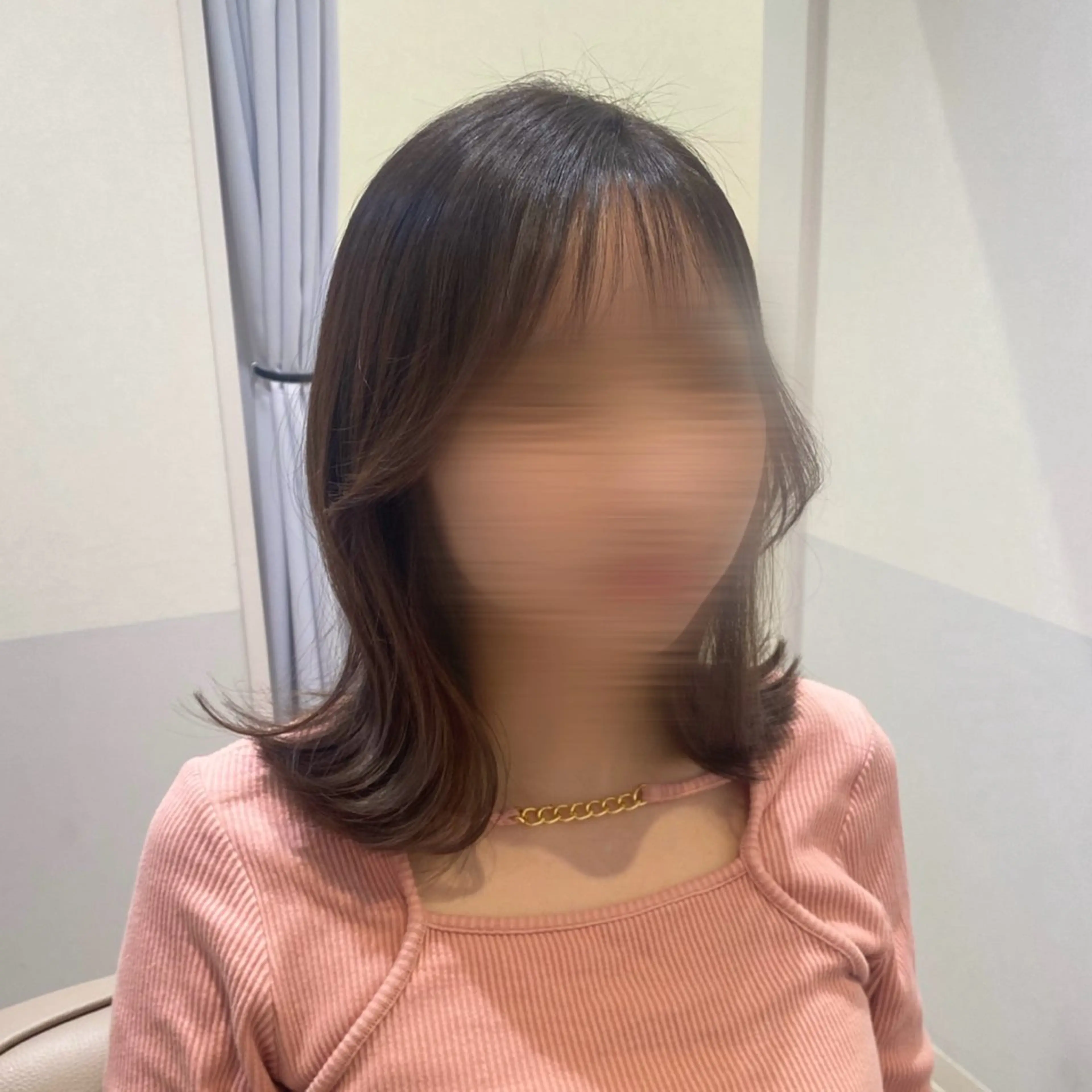 ミディアム カラー くびれヘア カット ヘアカラー トリートメント 韓国ヘア・カラー 🩵SHIZUKUのヘアスタイル