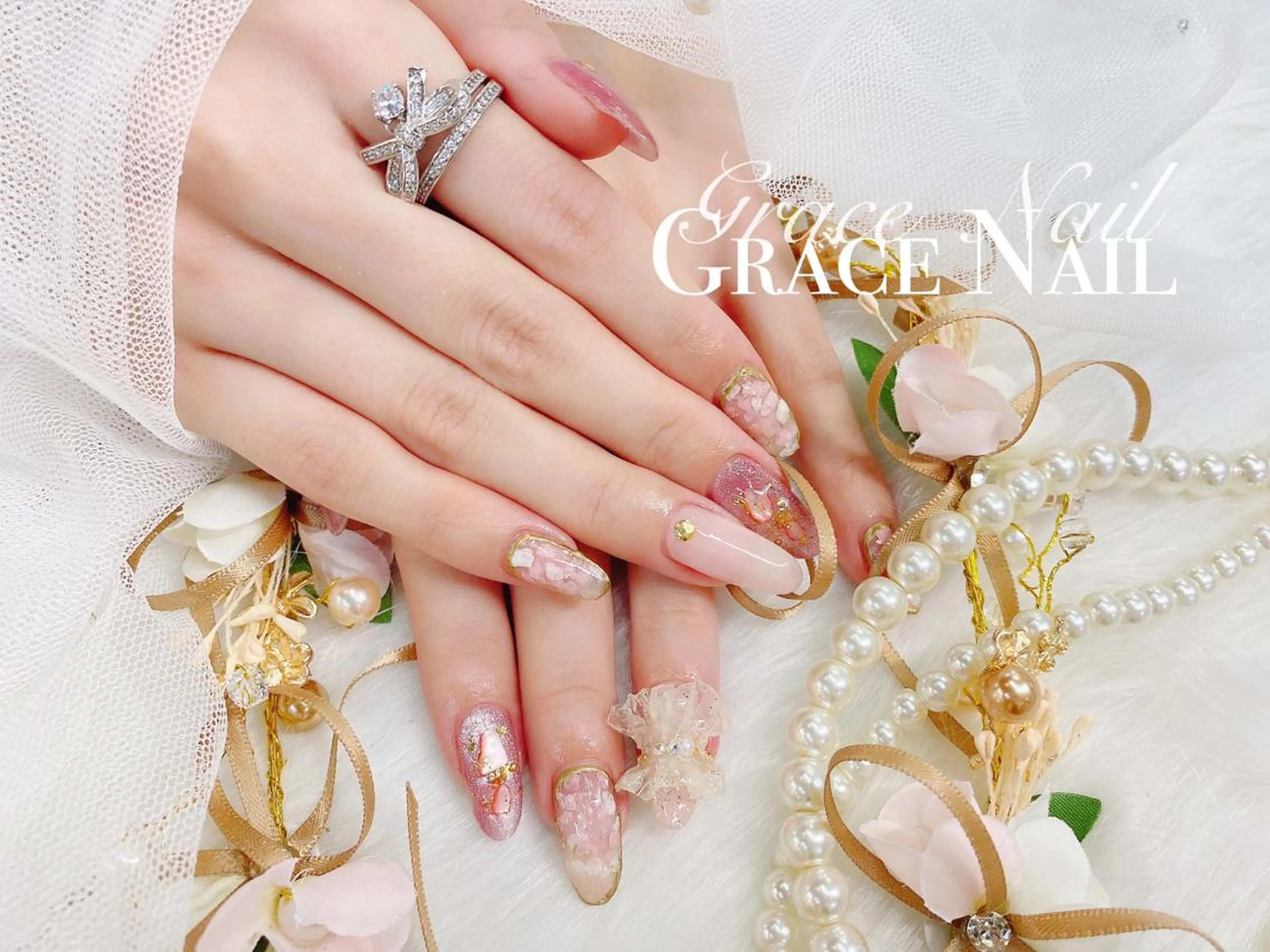 ネイル ジェルネイル ☆*｡Grace Nail｡*☆のネイルデザイン