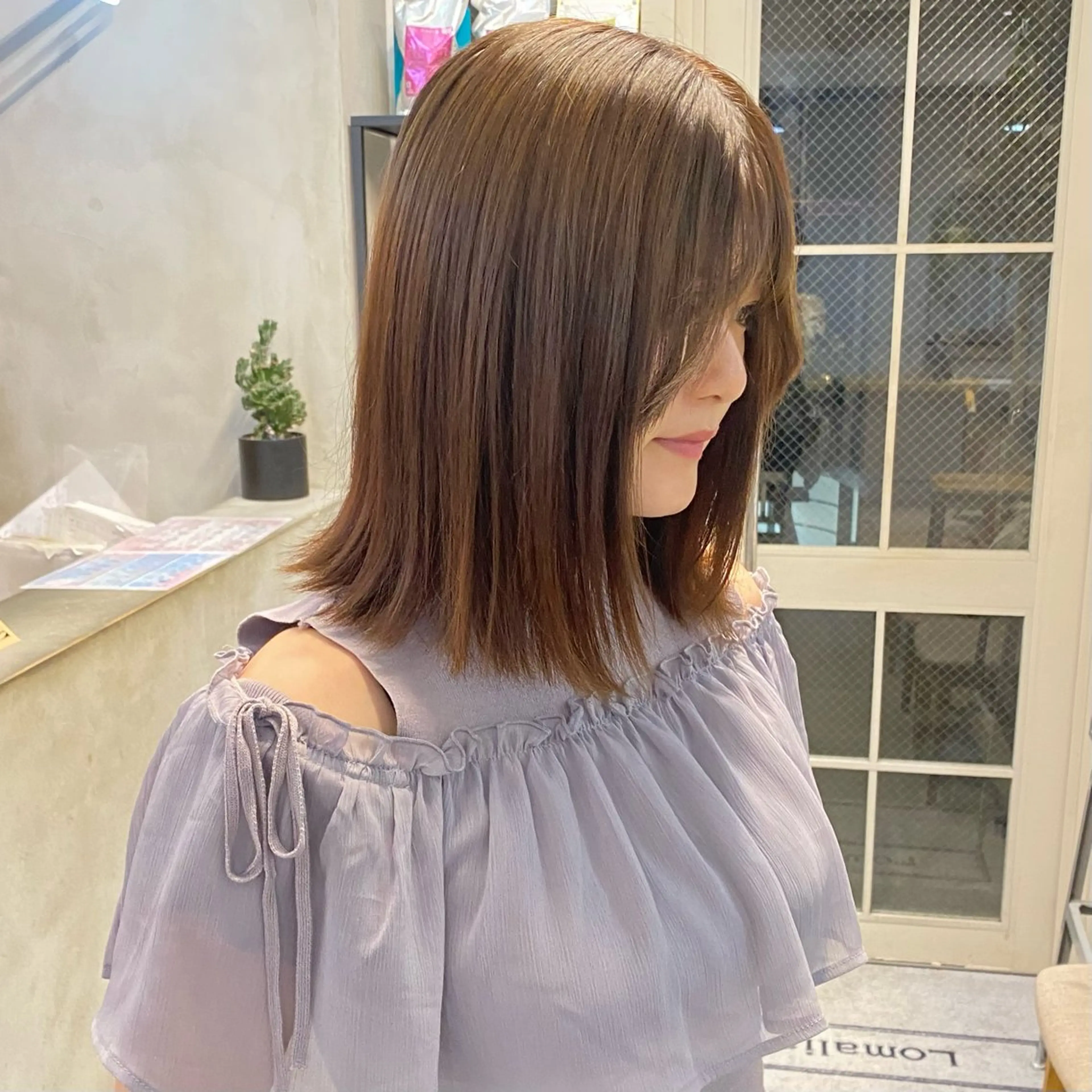 ミディアム カラー noa/ 渋谷のヘアスタイル