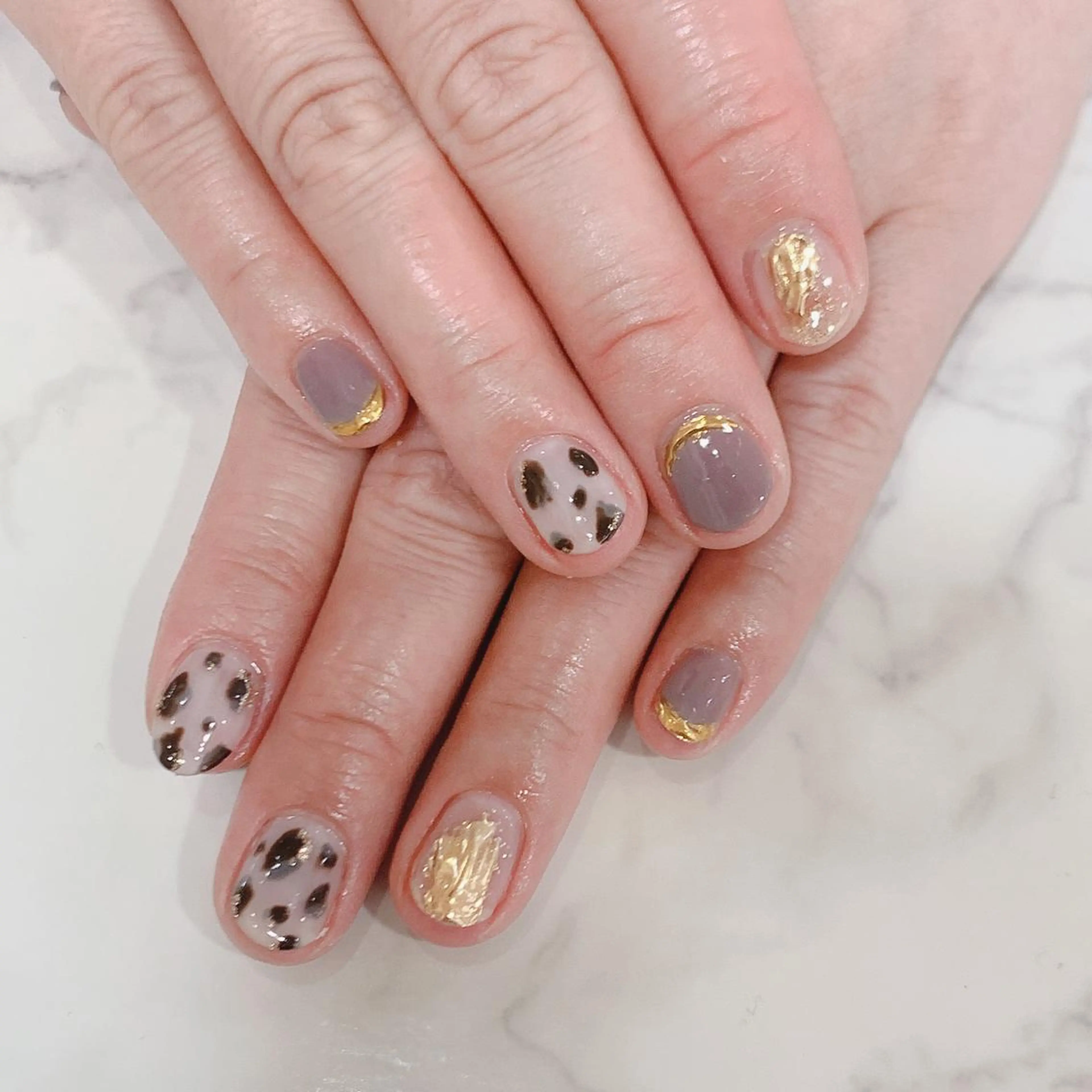 ネイル ワンカラーネイル シンプルネイル 高橋 実和子のマツエク・マツパデザイン