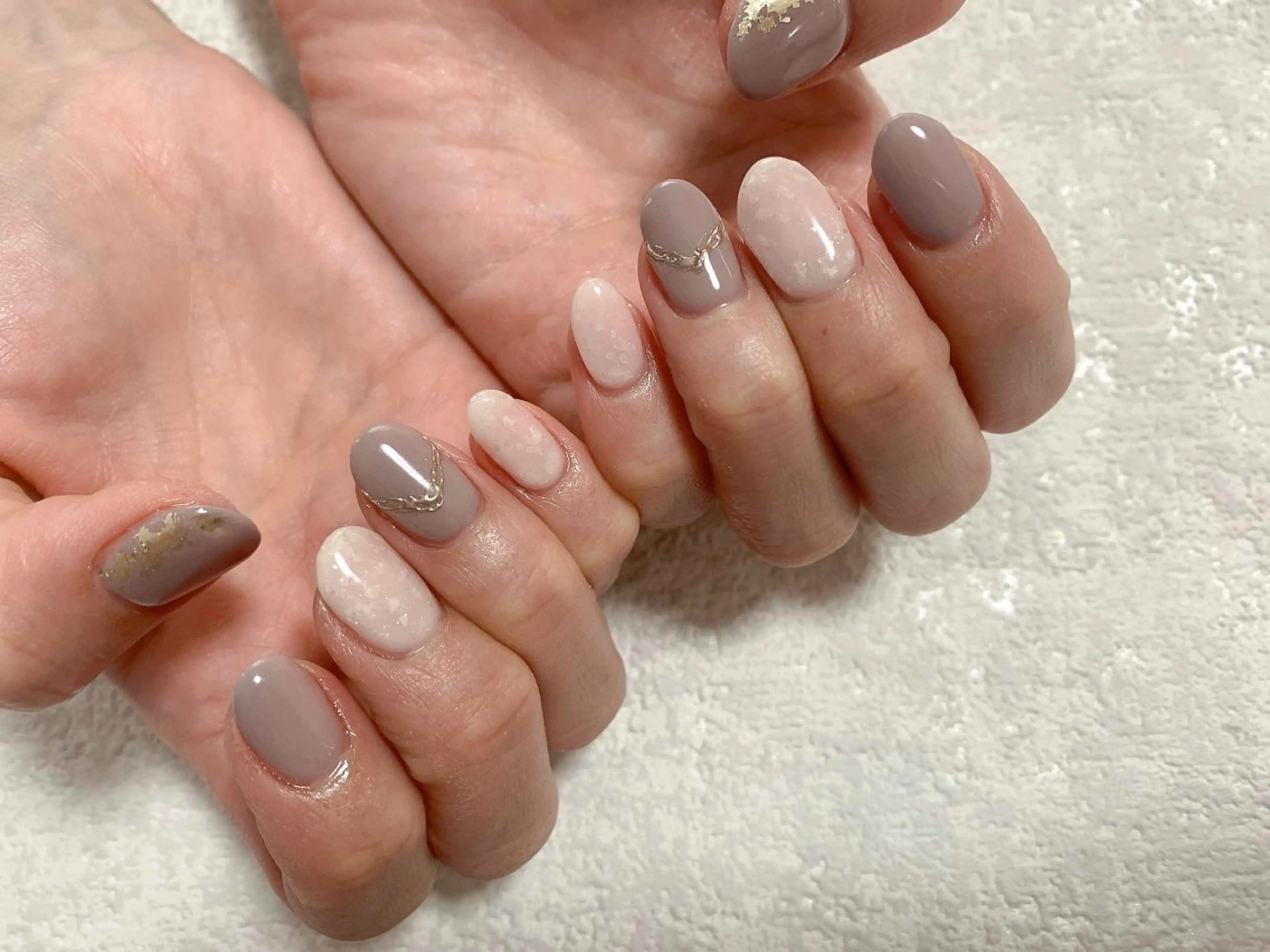 ネイル ジェルネイル 韓国ネイル メンズネイル ミラーネイル ワンカラーネイル kiki nail たまプラーザのネイルデザイン