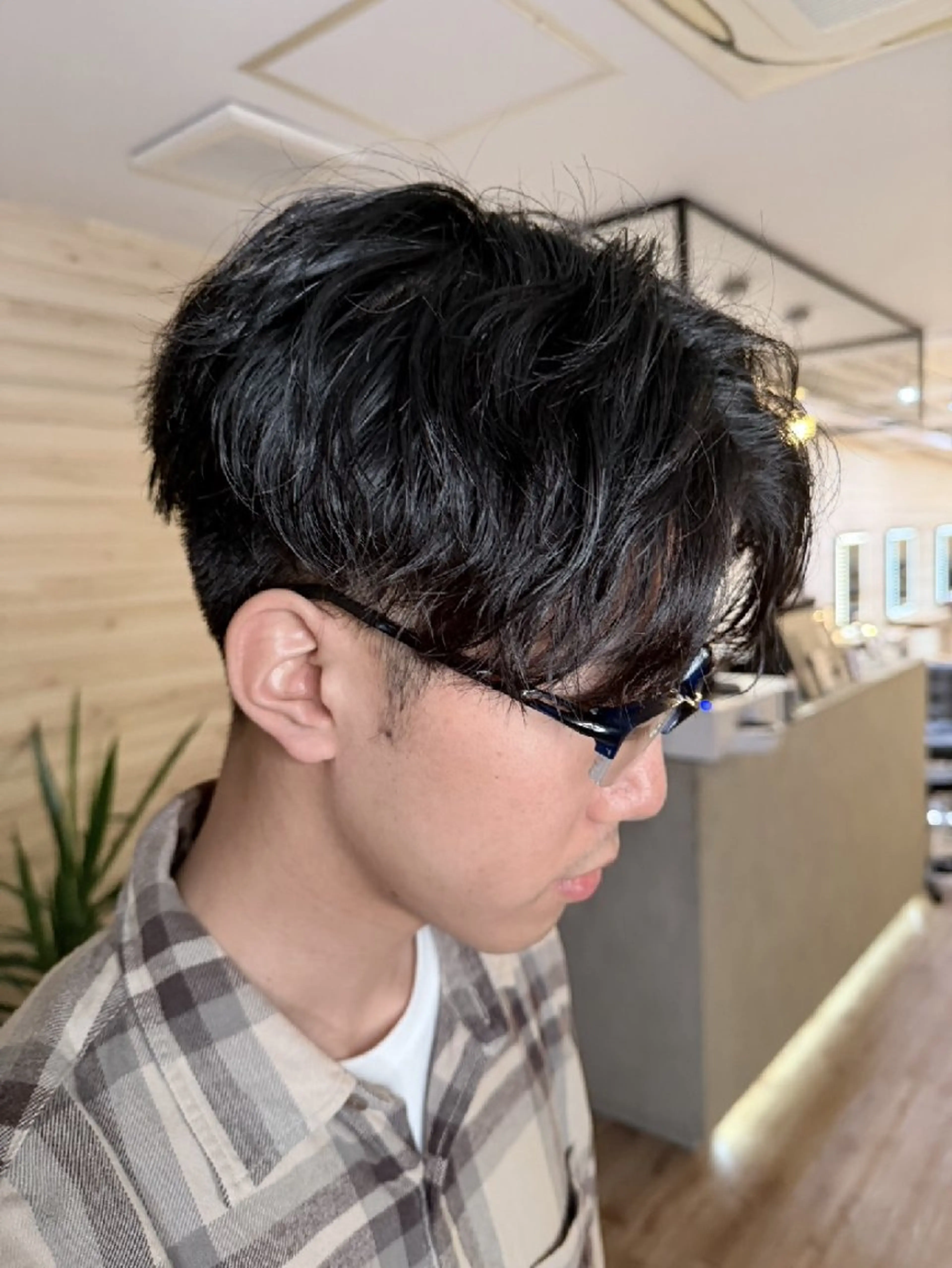 メンズ パーマ リトル大宮所属・キクチ ミクのヘアスタイル