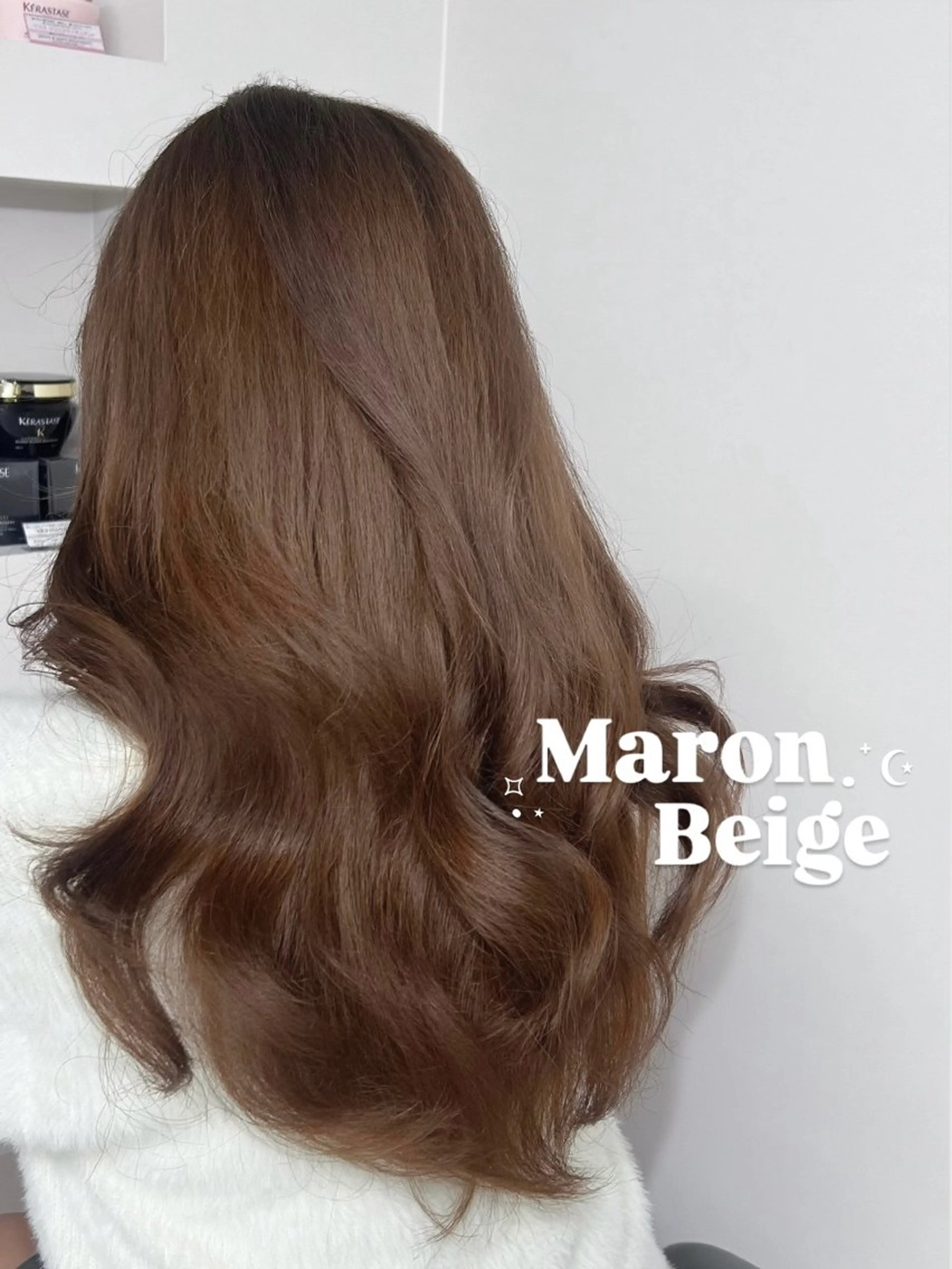 ロング ヘアカラー CYM所属・ワンカラー/レイヤー 🩷モエのヘアスタイル