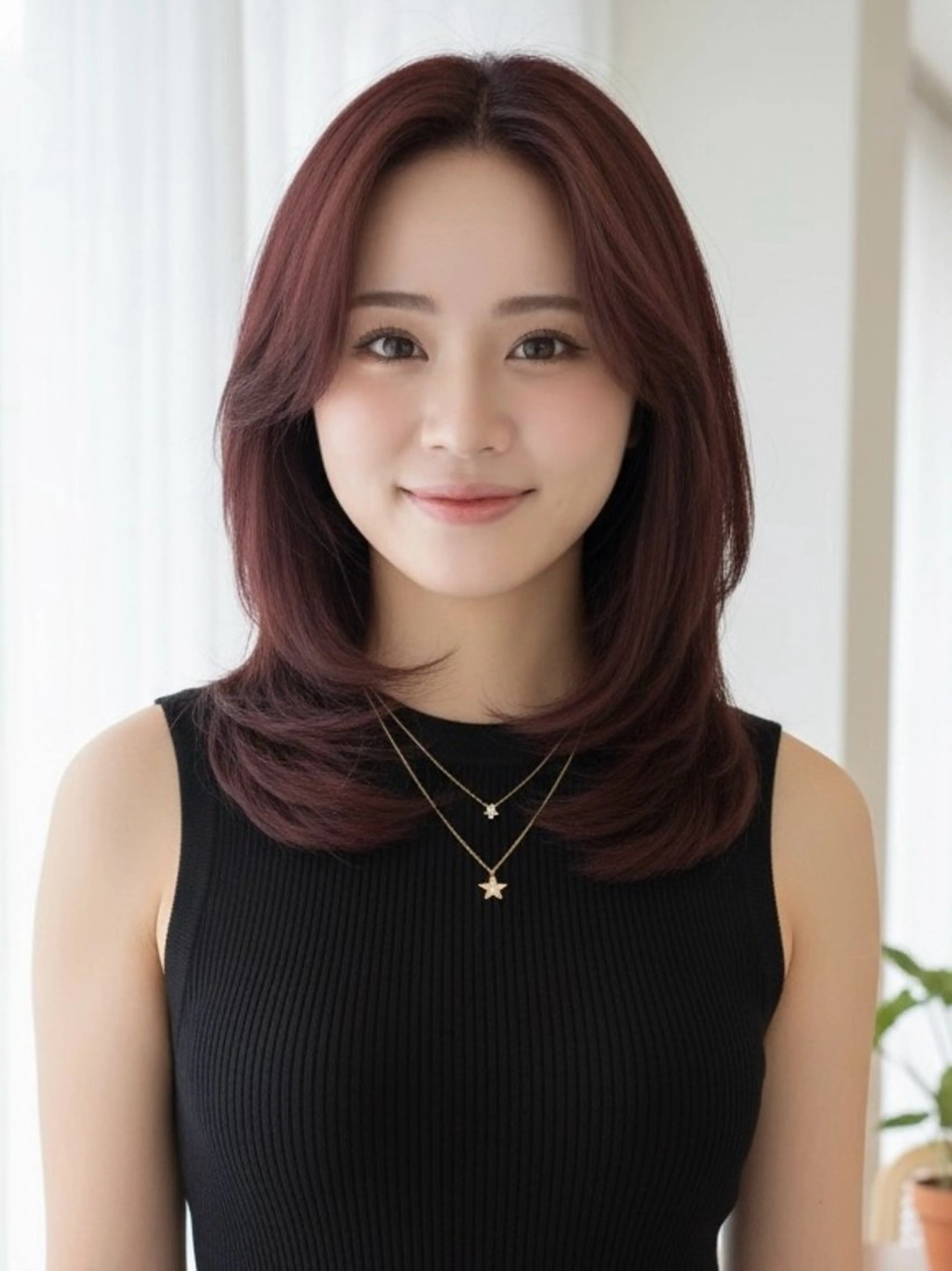 セミロング LOANA所属・こう レイヤーカット 透明感カラーのその他イメージ