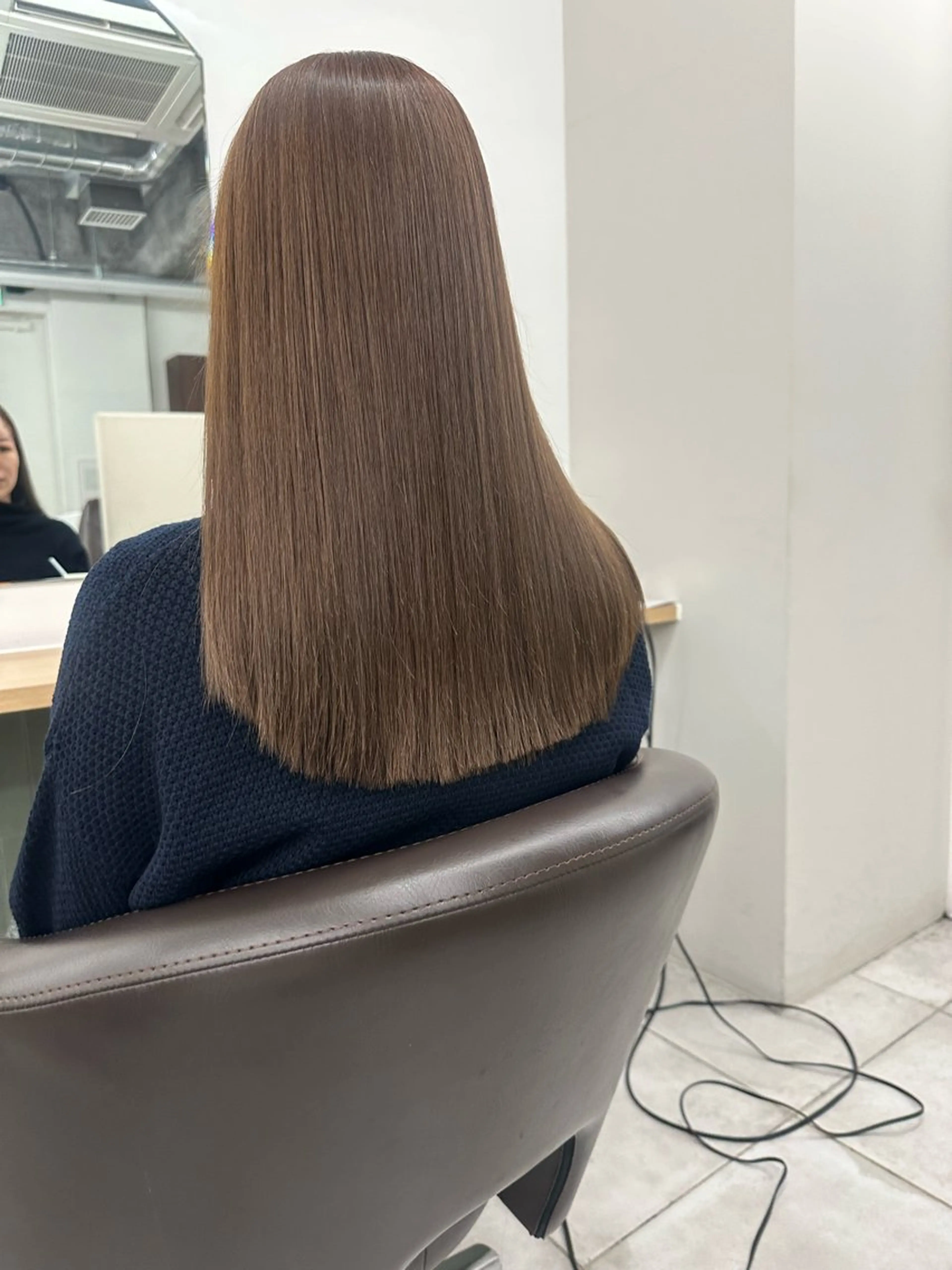 ミディアム カラー キッズ ヘアカラー トリートメント ヘッドスパ オトナヘア🌸 harukaのヘアスタイル