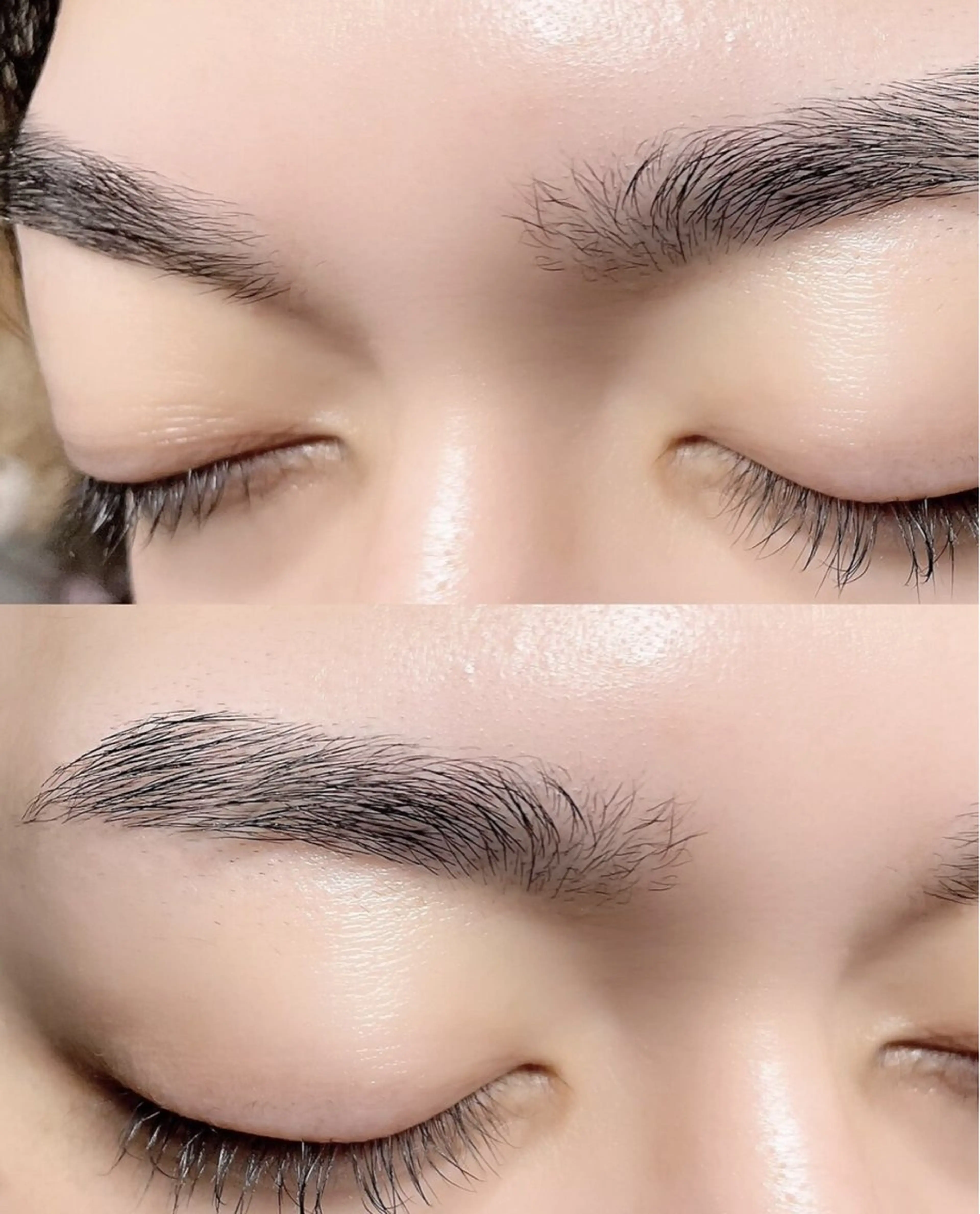 アイブロウ meguru／マツパ ／マツエク／束感のマツエク・マツパデザイン