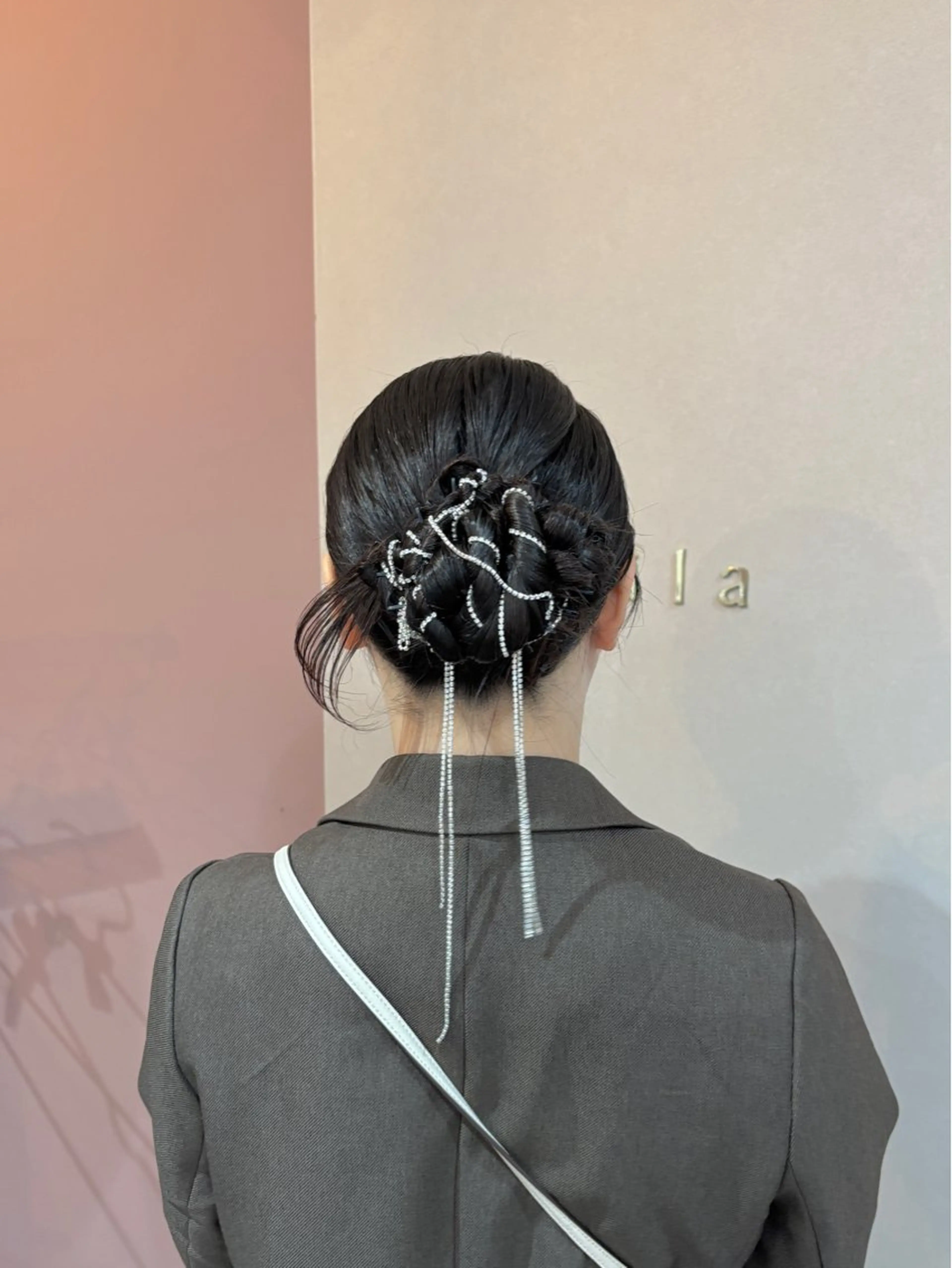 ヘアアレンジ ヘアセット Mila hinaのヘアスタイル