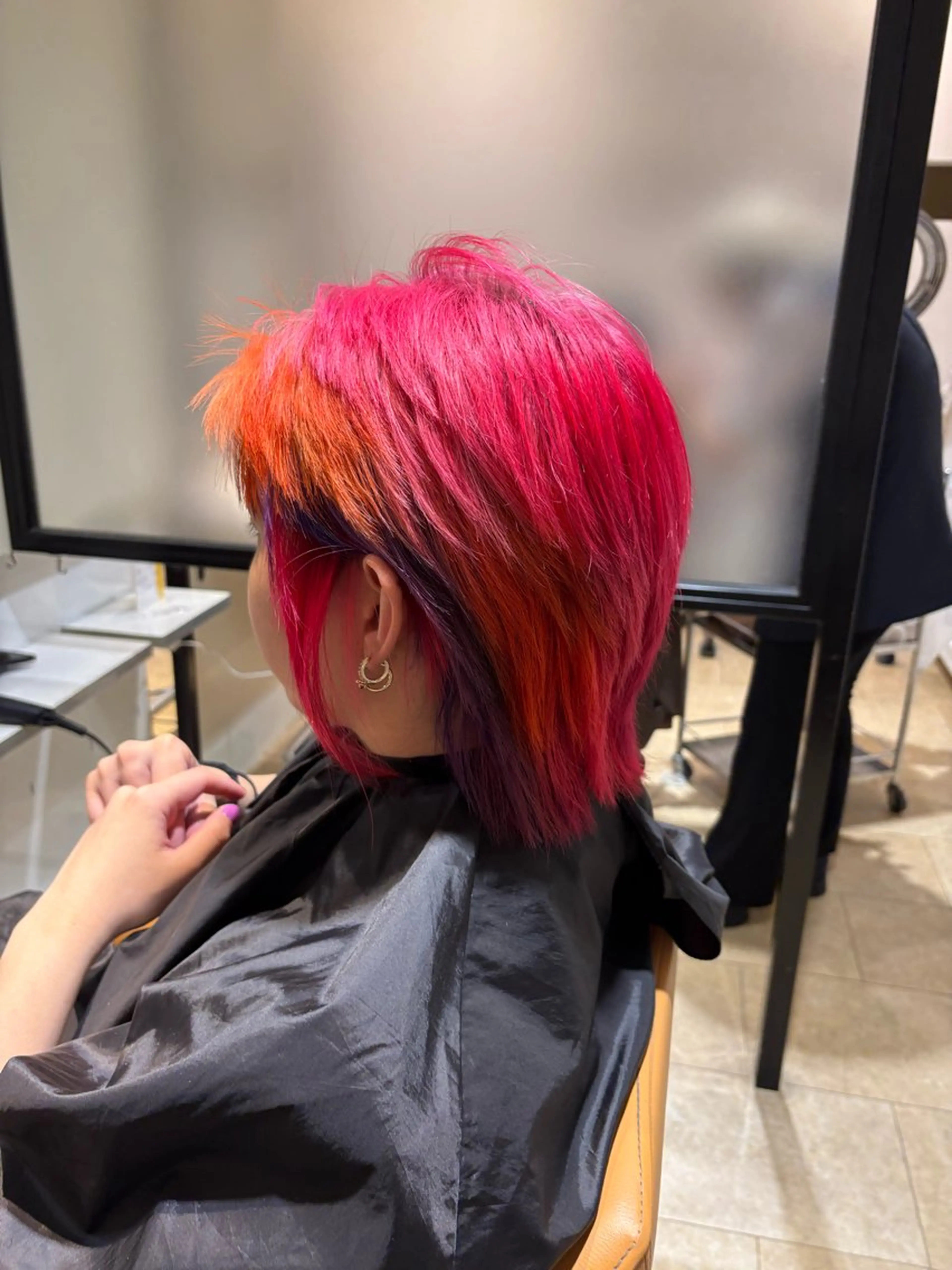 ショート カラー あいり 福岡美容師のヘアスタイル