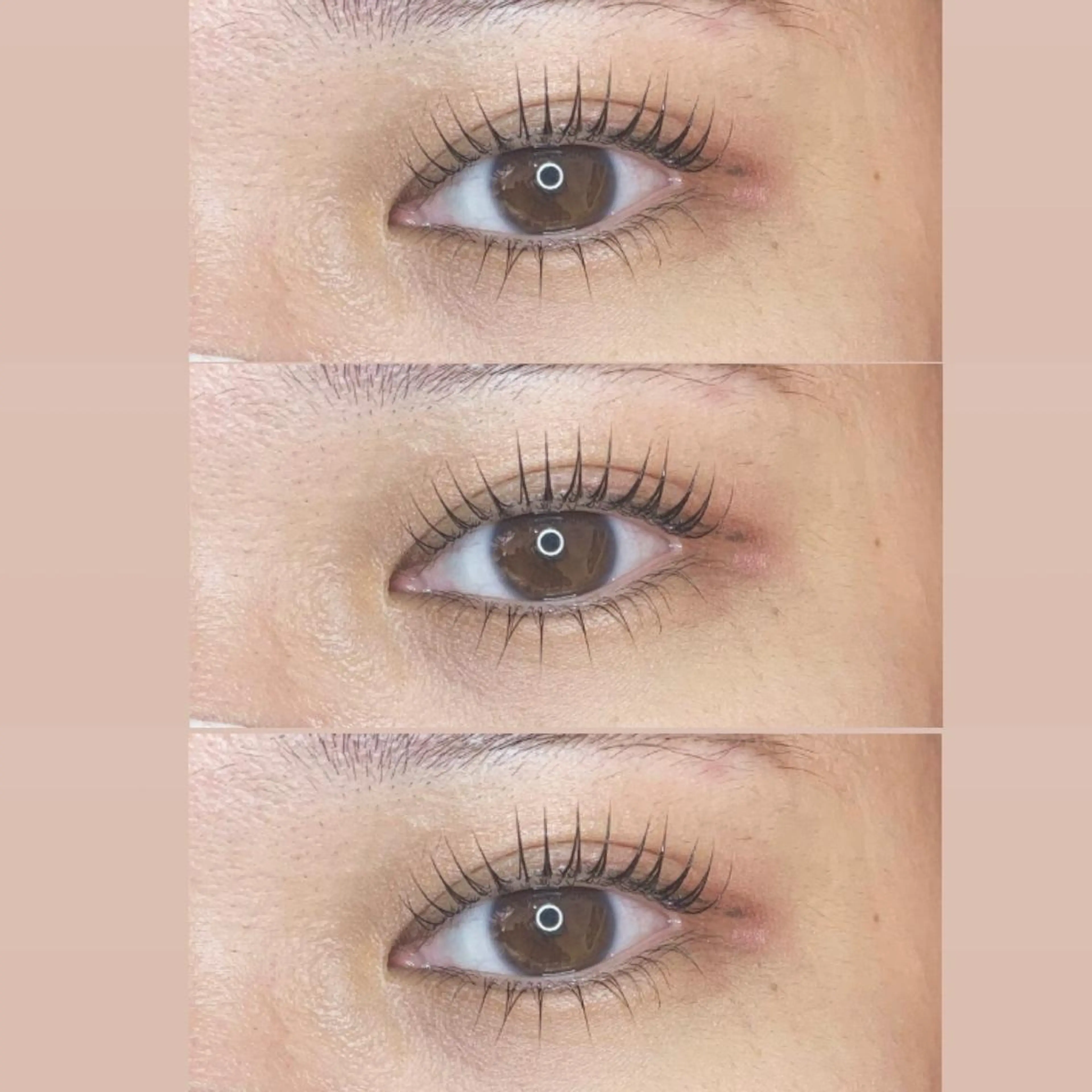 🉐setクーポン　ケラチンまつ毛パーマ上下＆アイブロウwax脱毛の写真