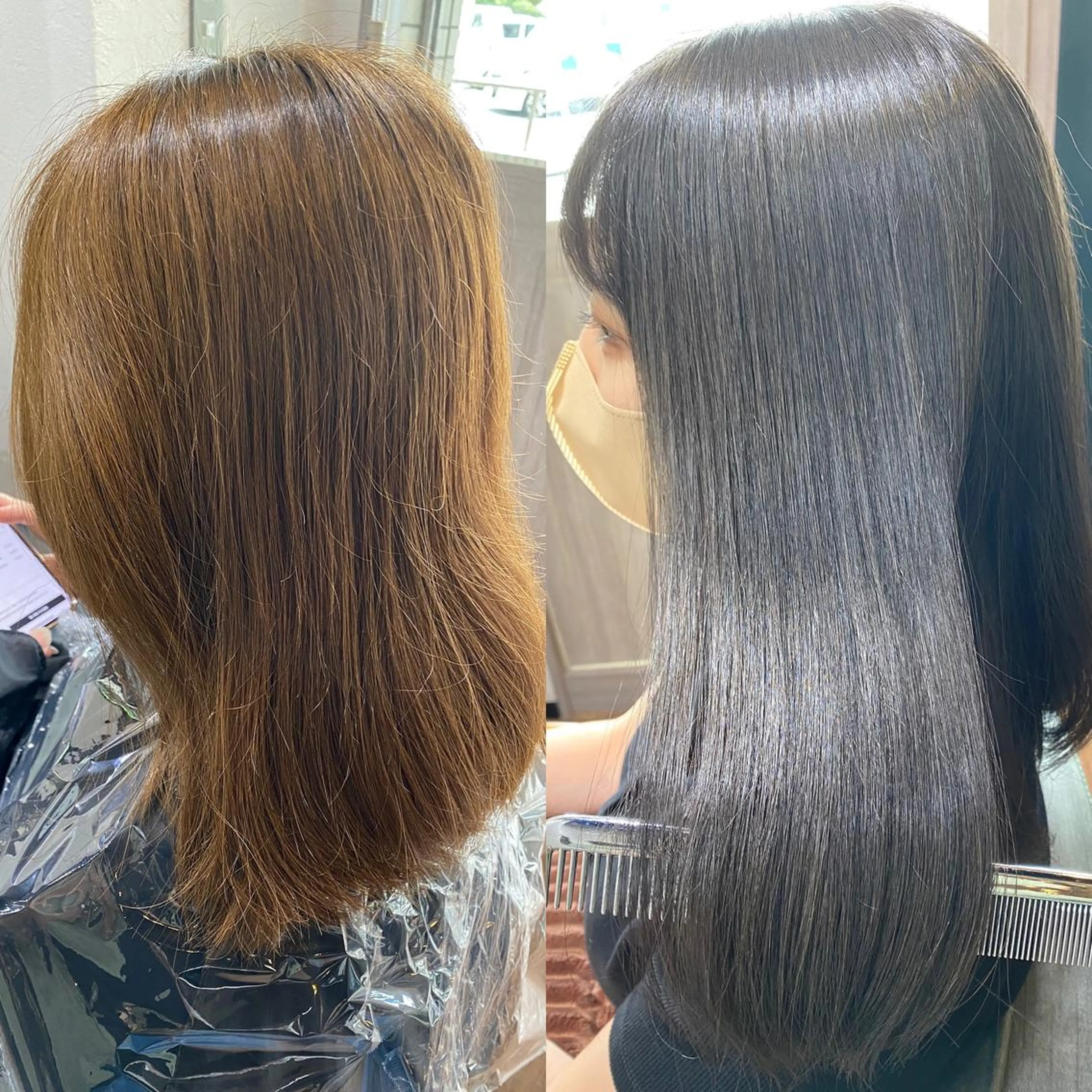 セミロング 野呂 隼人のヘアスタイル