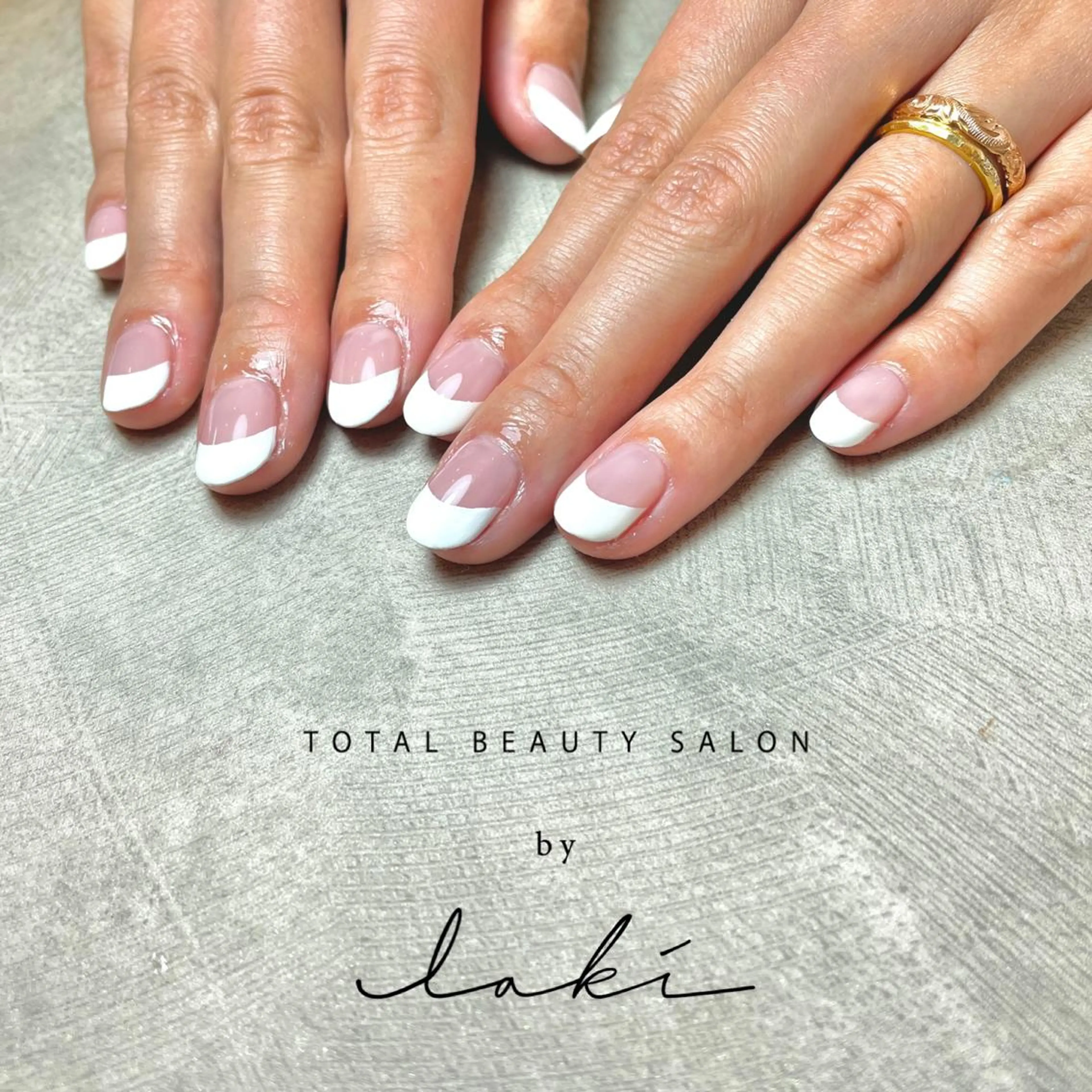 ネイル フレンチネイル my&所属・my&_ maimiのネイルデザイン