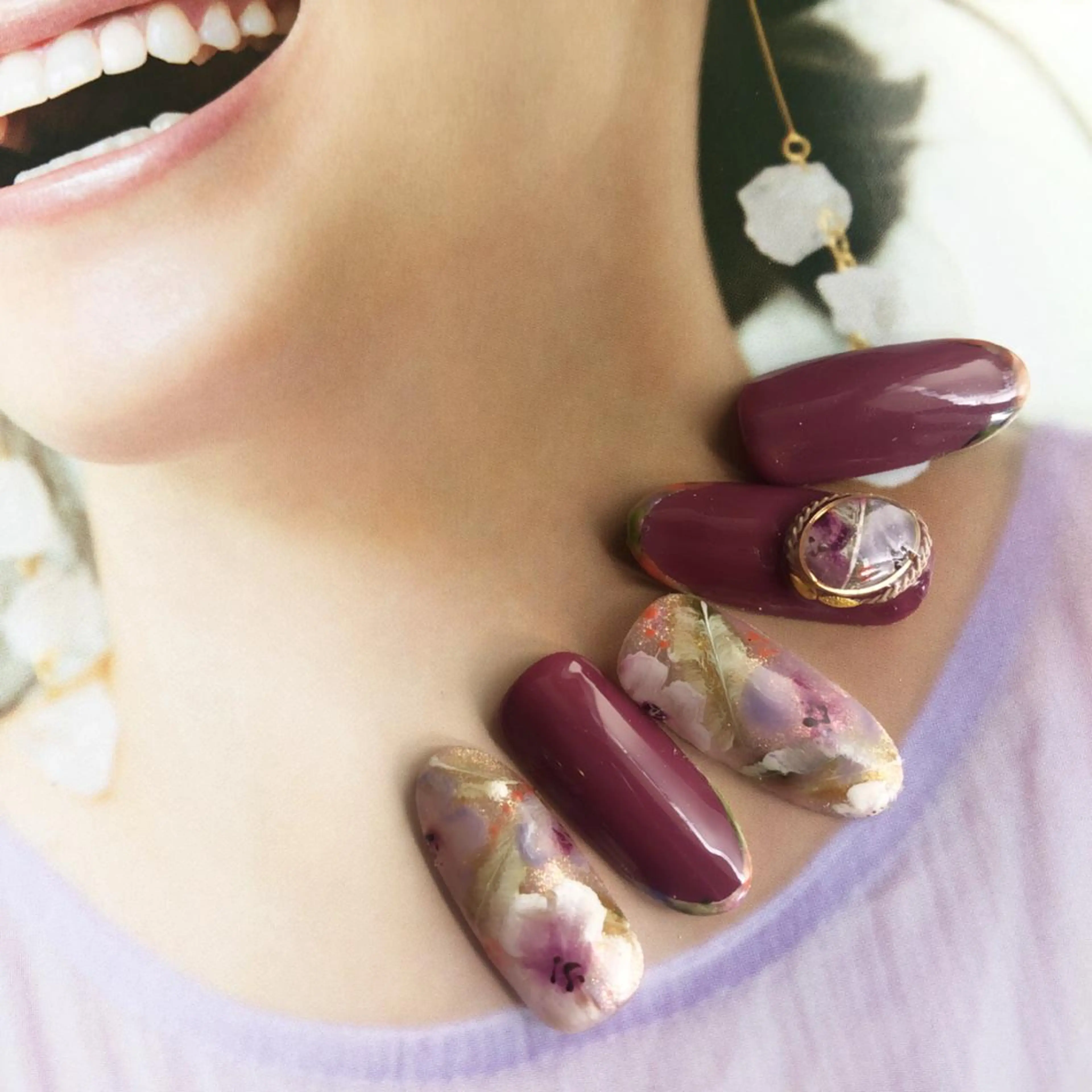 ネイル arm in arm ︎✿Yamamotoのマツエク・マツパデザイン