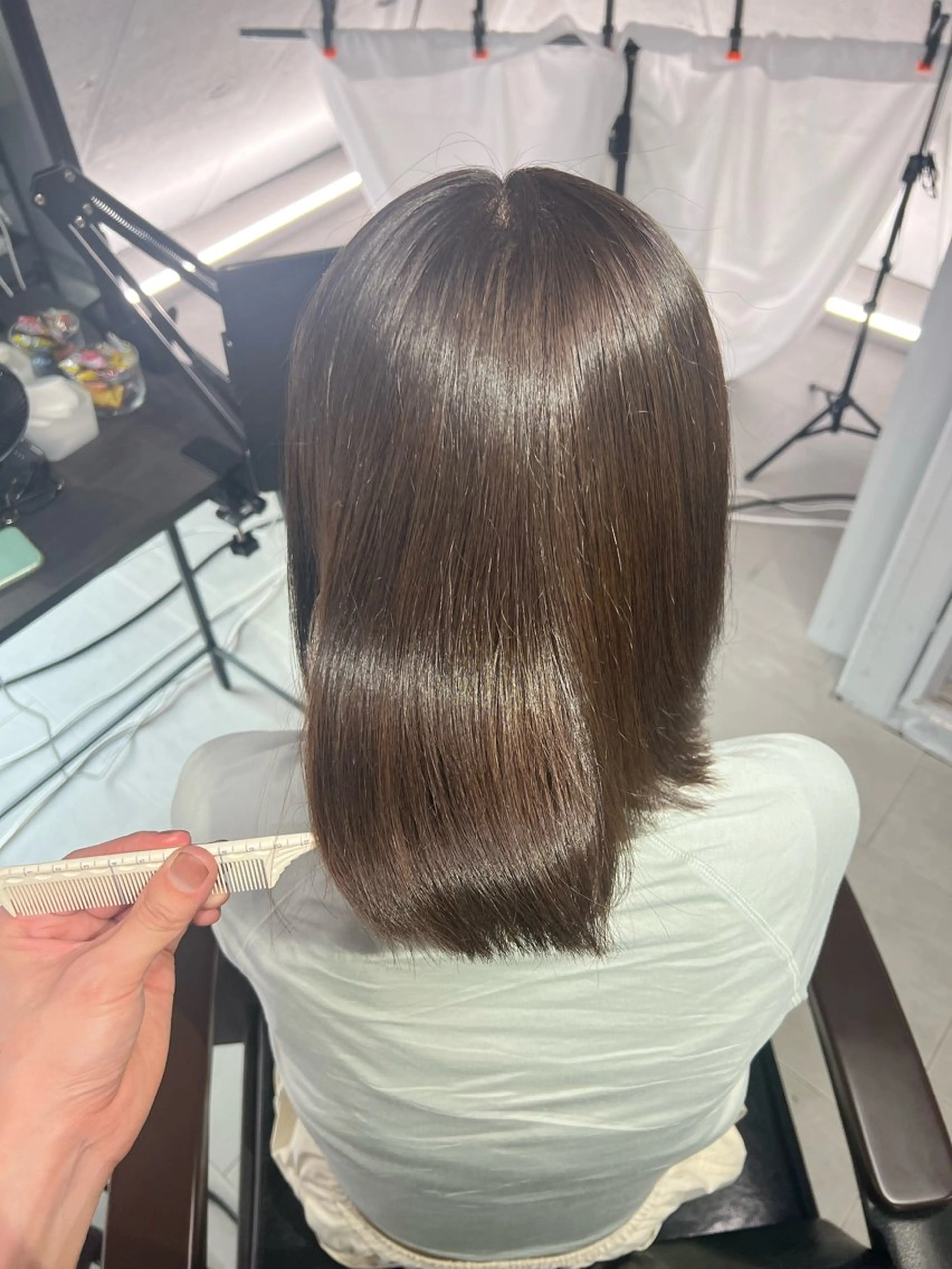 ショート カラー 【似合わせカラー】 西口嶺河のヘアスタイル