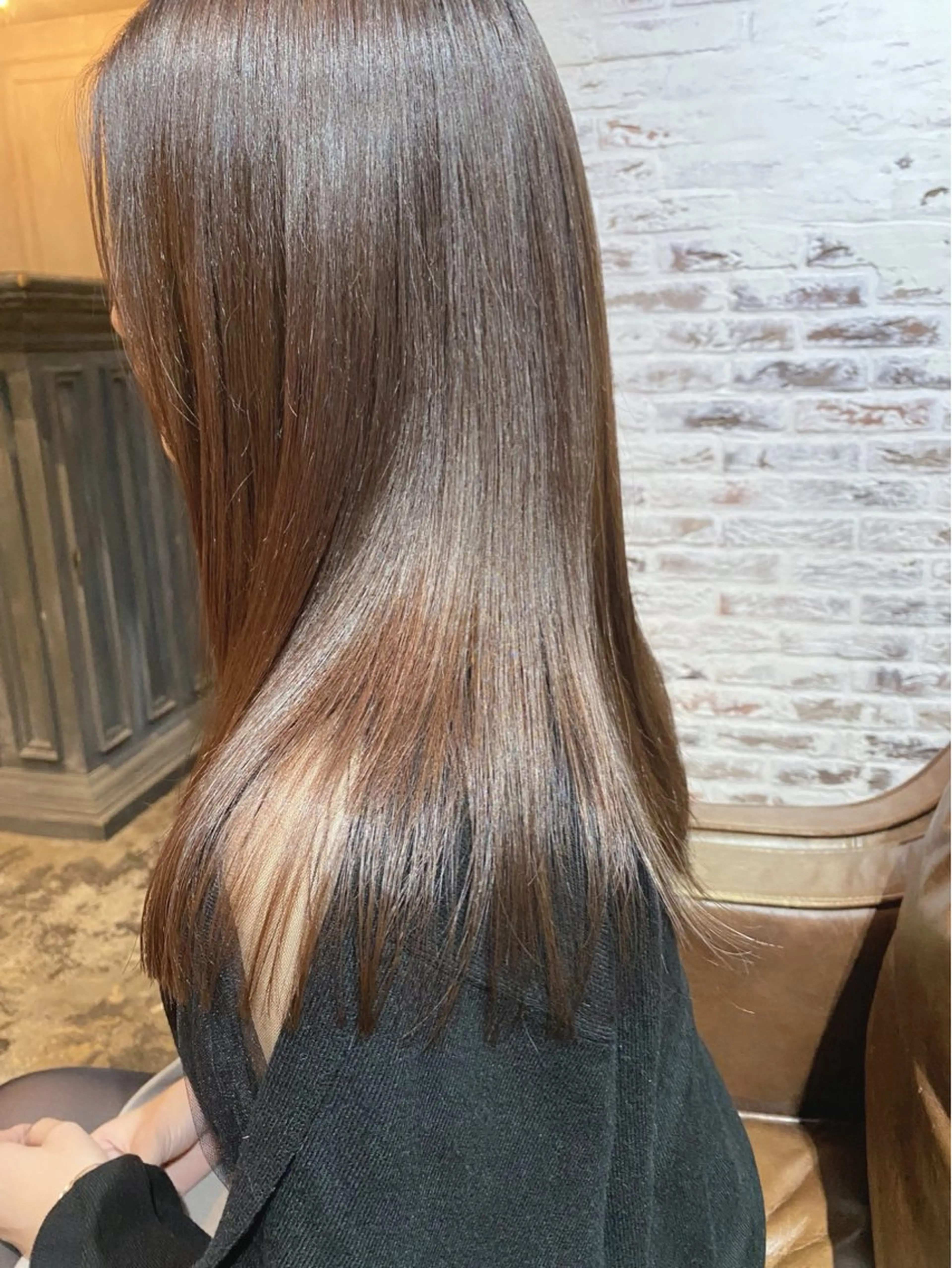 【ご新規様限定】極上艶髪ヘアカラー&クイックトリートメント✨※シャンプー&ブロー込みの写真