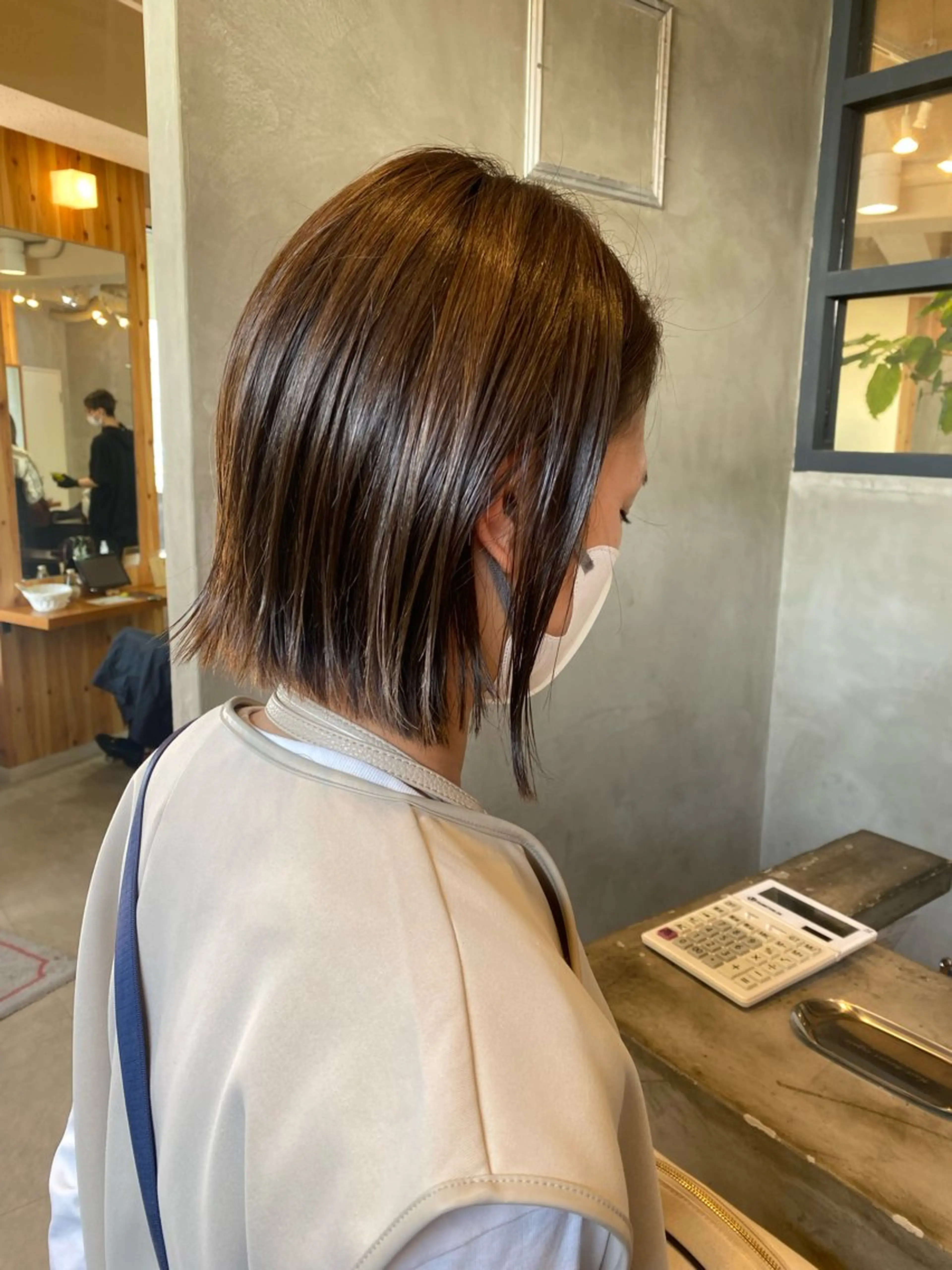 ミディアム カラー Hair Resort regalo 八尾店所属・林 和輝のヘアスタイル