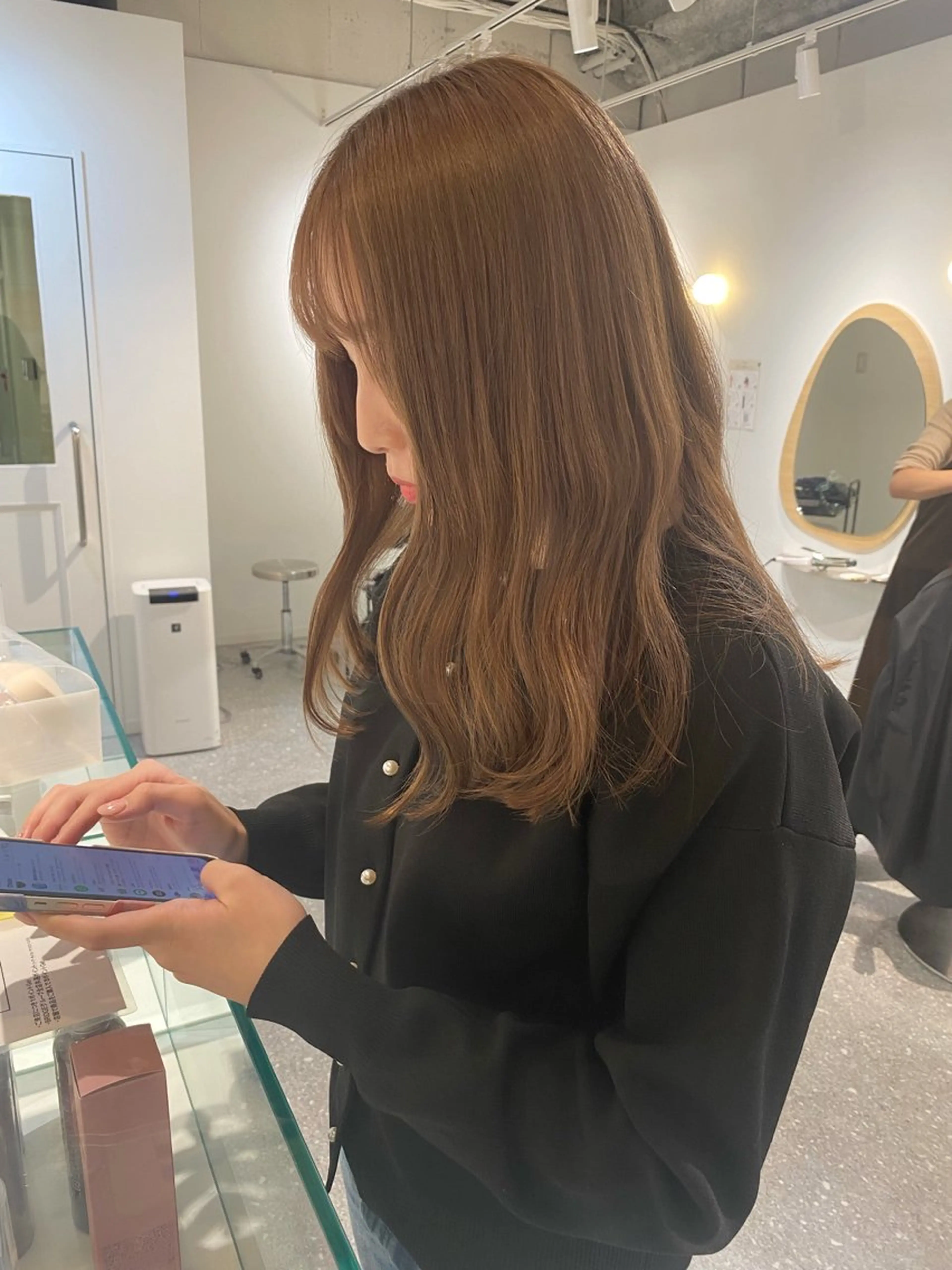 ミディアム 透明感カラー/メンズ 特化kazumaのヘアスタイル