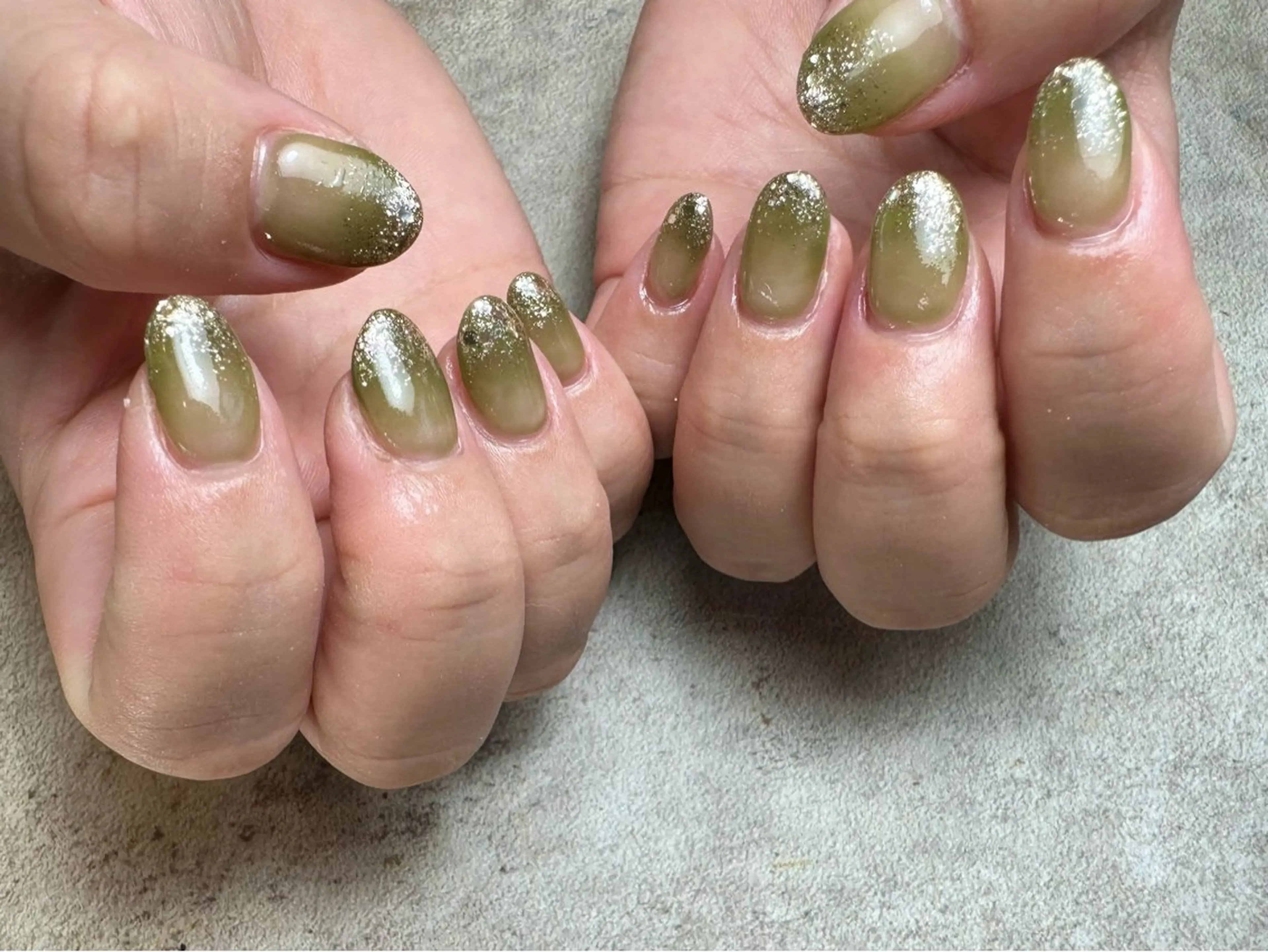 ネイル キラキラネイル ラメ(グリッター) シンプルネイル nailroom Anmie.のネイルデザイン