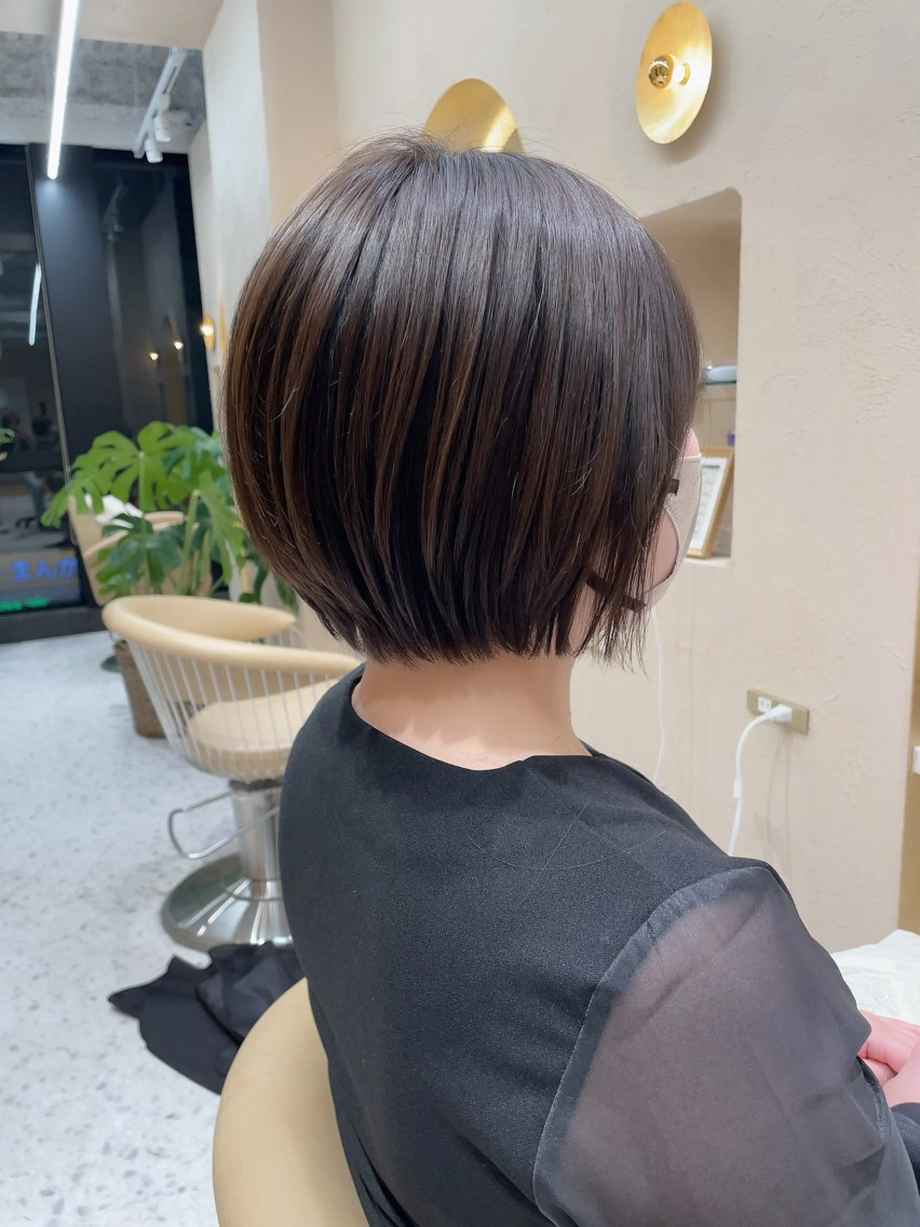 ショート カラー ヘアカラー トリートメント 韓国ヘア/髪質改善 /Harunaのヘアスタイル