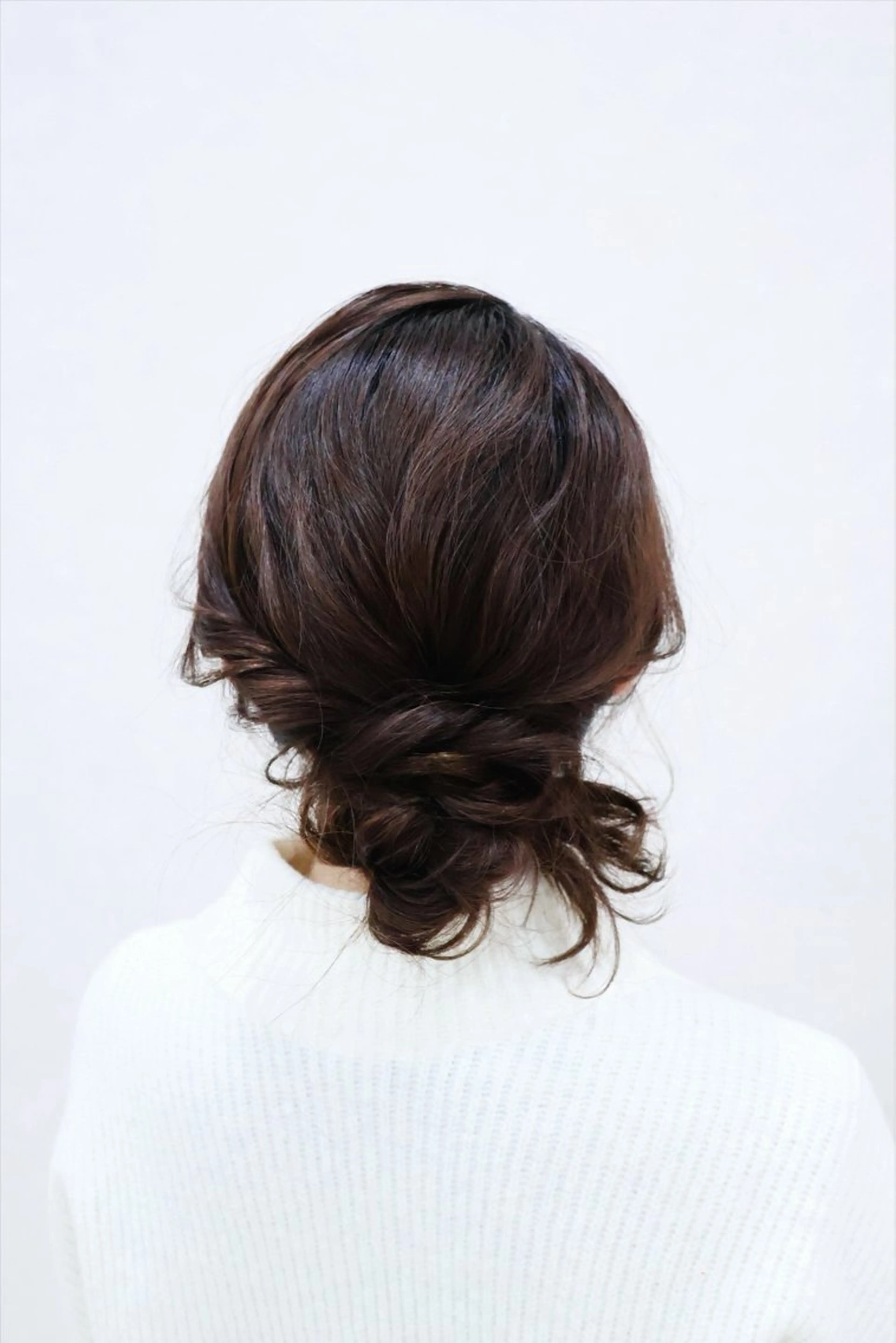 アップヘアセットの写真