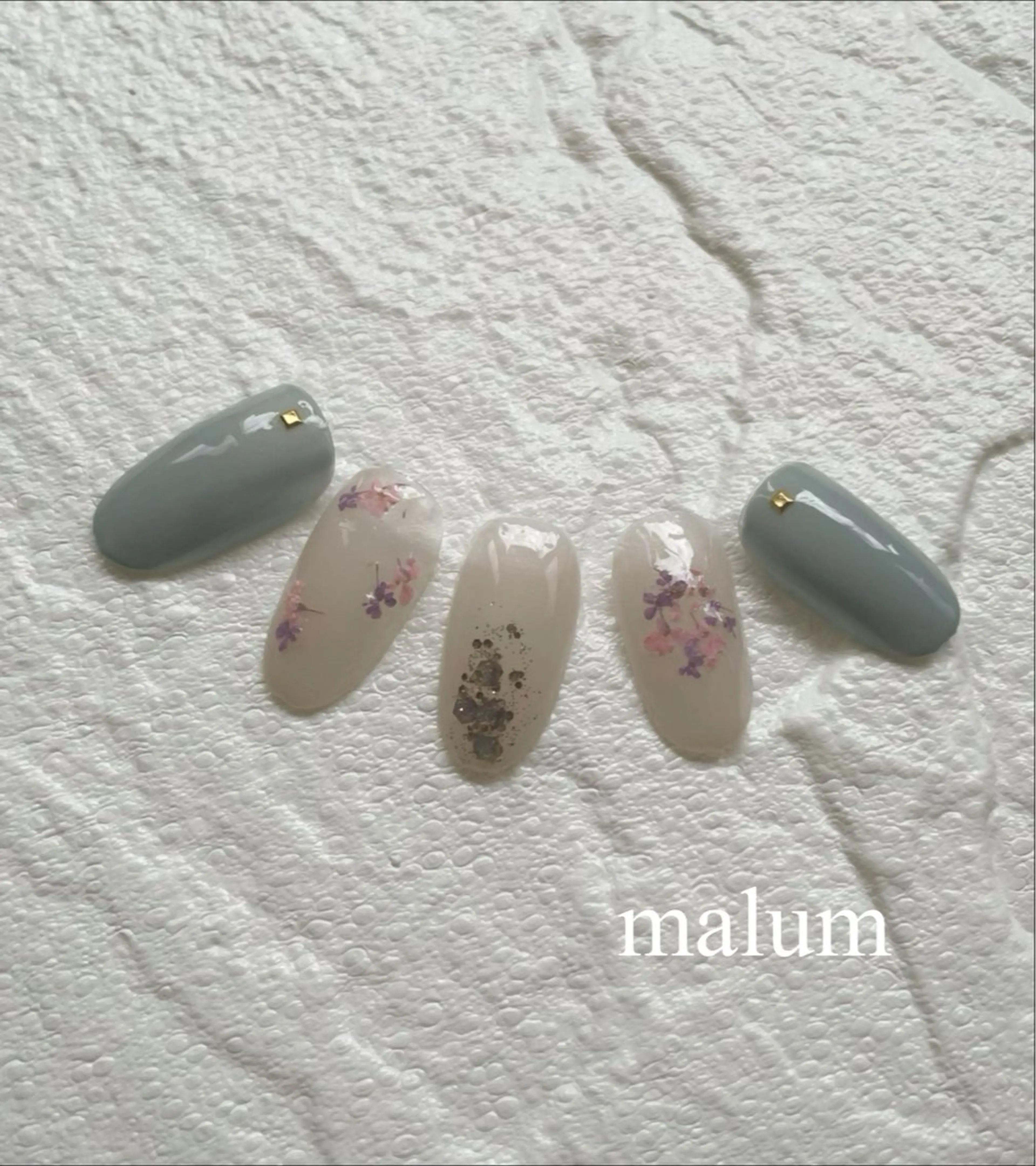 ネイル ハンドネイル malum nailのネイルデザイン