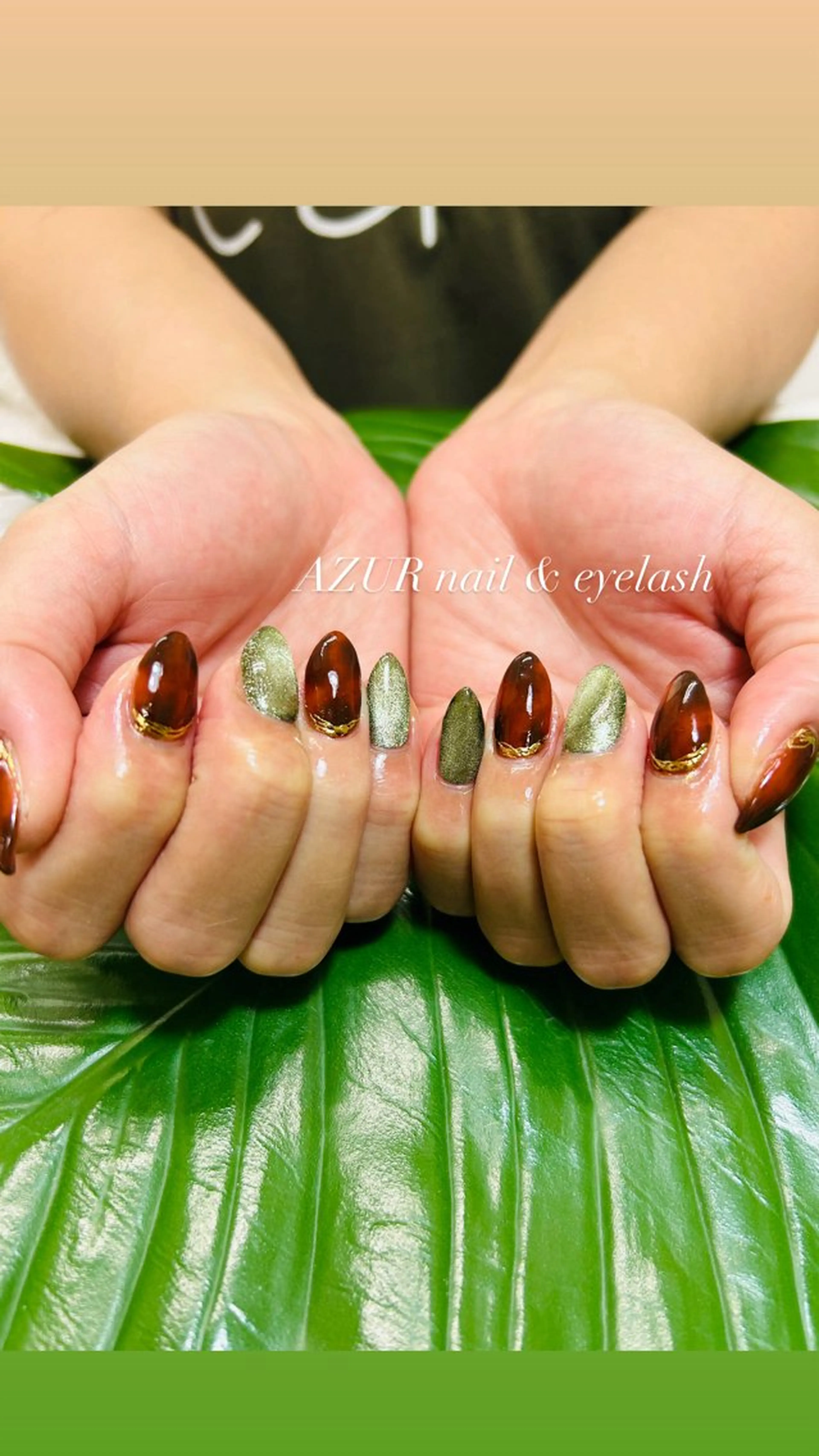 ネイル AZUR N&eyelashのネイルデザイン