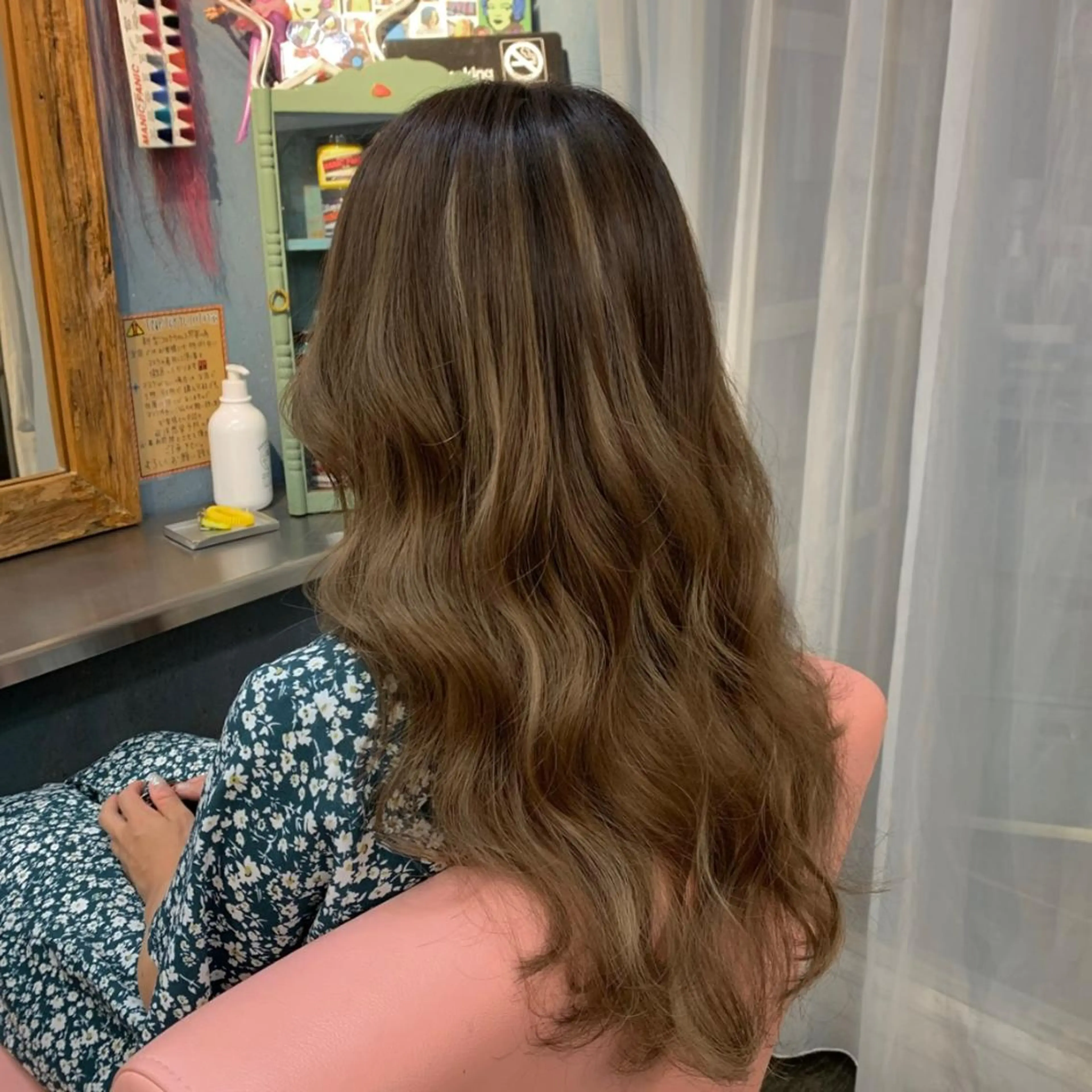 ロング シールエクステ エクステ CS made by SHACHU栄店所属・❤️‍🔥シールエク ＋カラー京❤️‍🔥のヘアスタイル