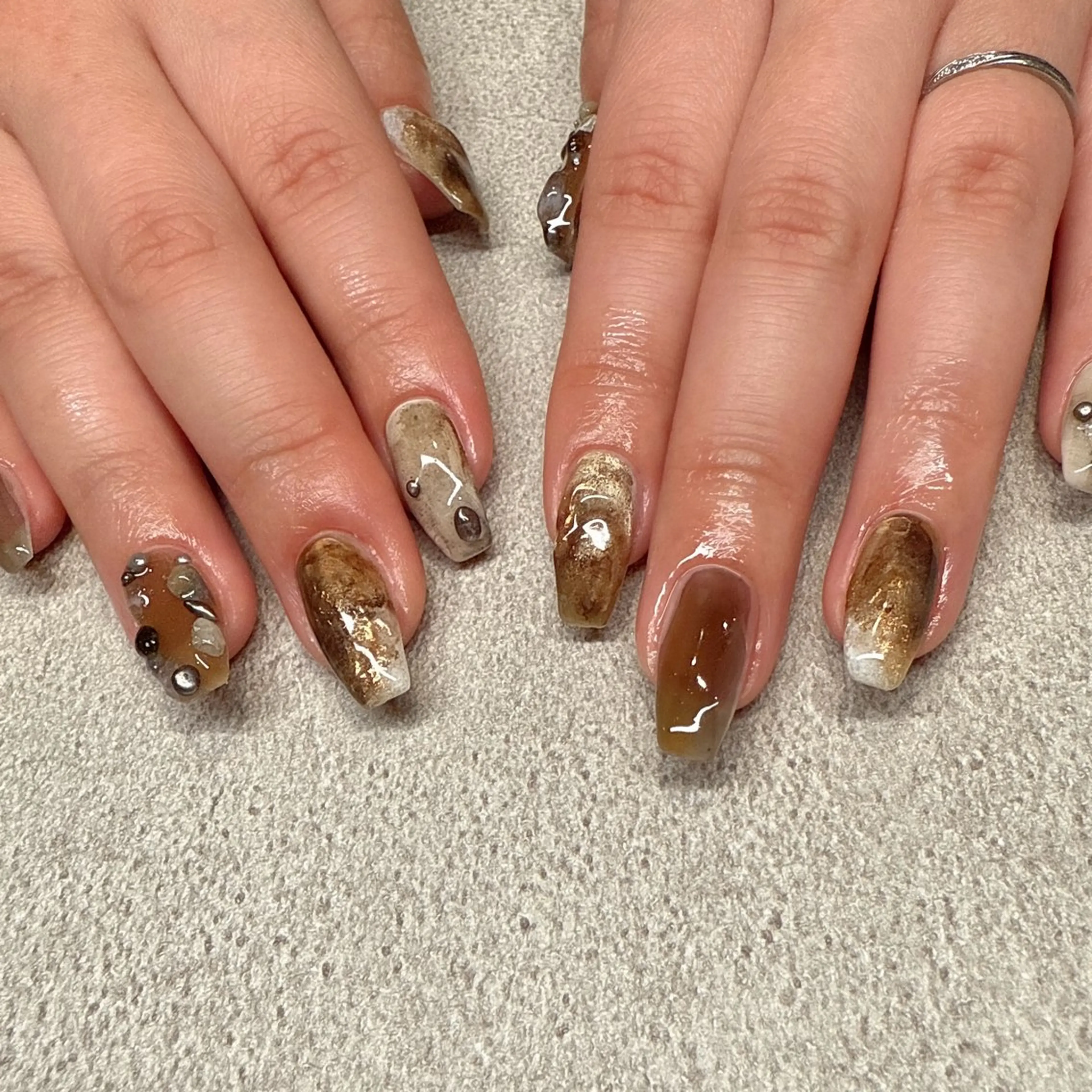 ネイル ハンドネイル lilbondir. chiharuのネイルデザイン