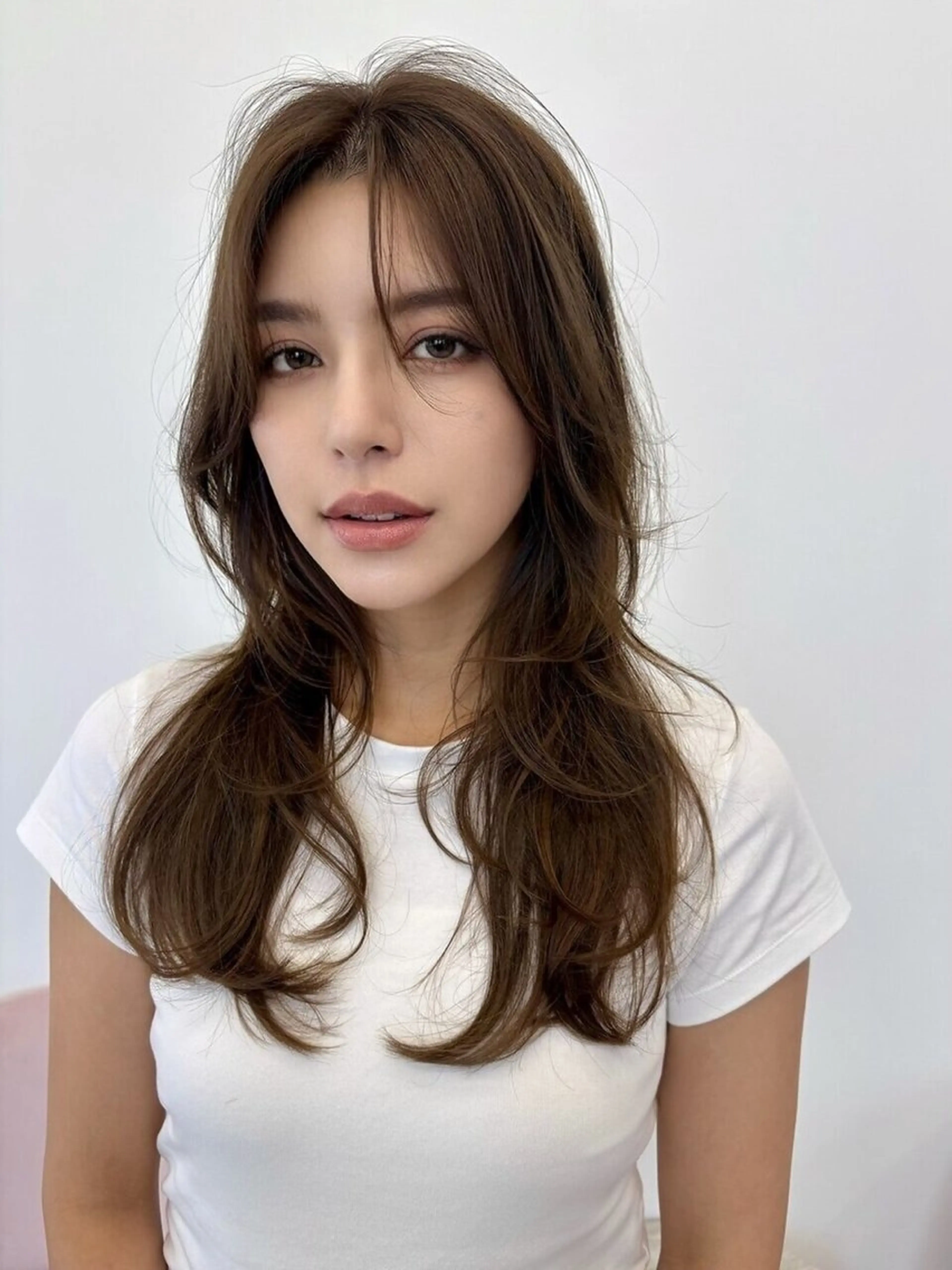 ✂️特に前髪こだわります✂️似合わせカット＋うる艶カラー＋TR💇‍♀️の写真