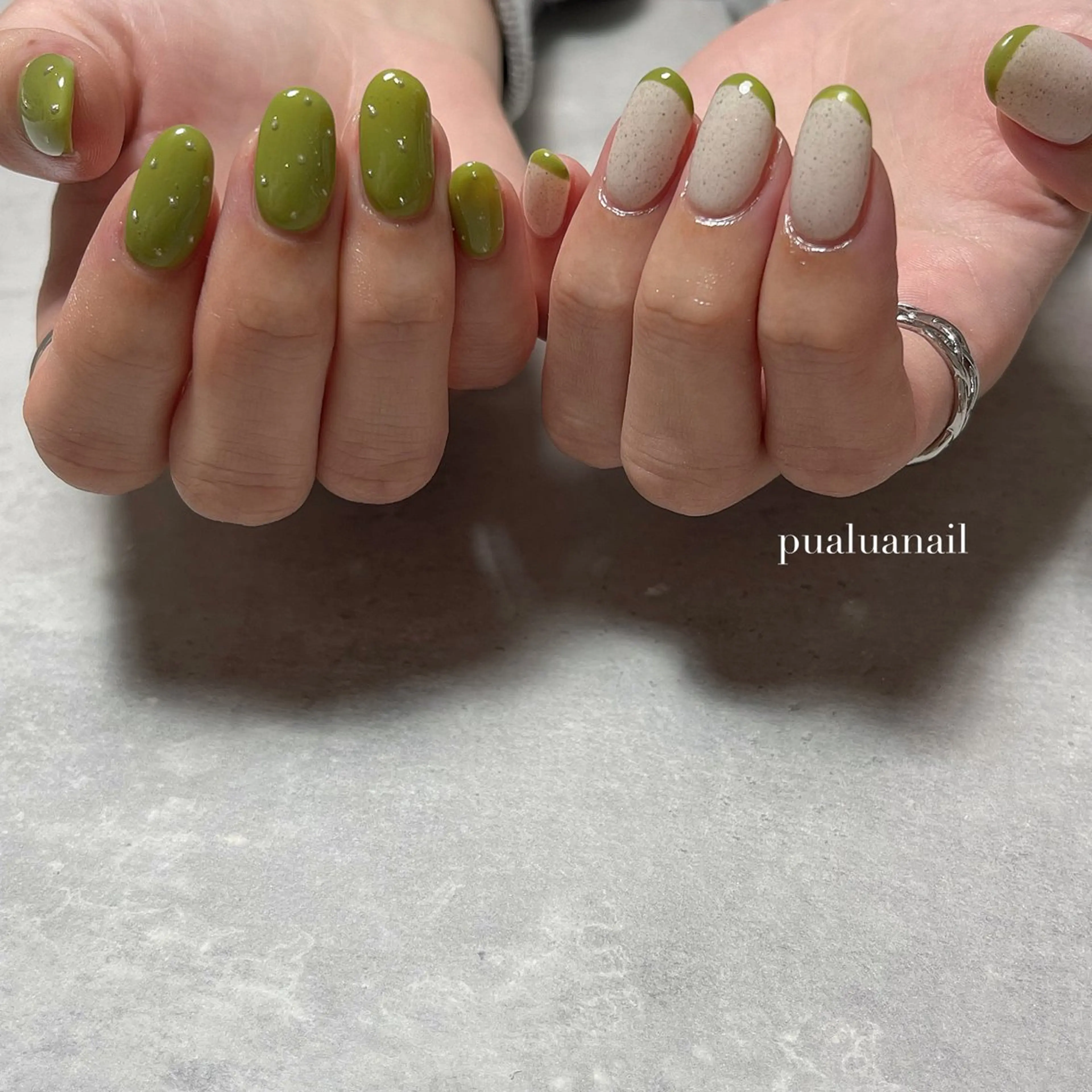 ネイル ハンドネイル pualua miharuのネイルデザイン