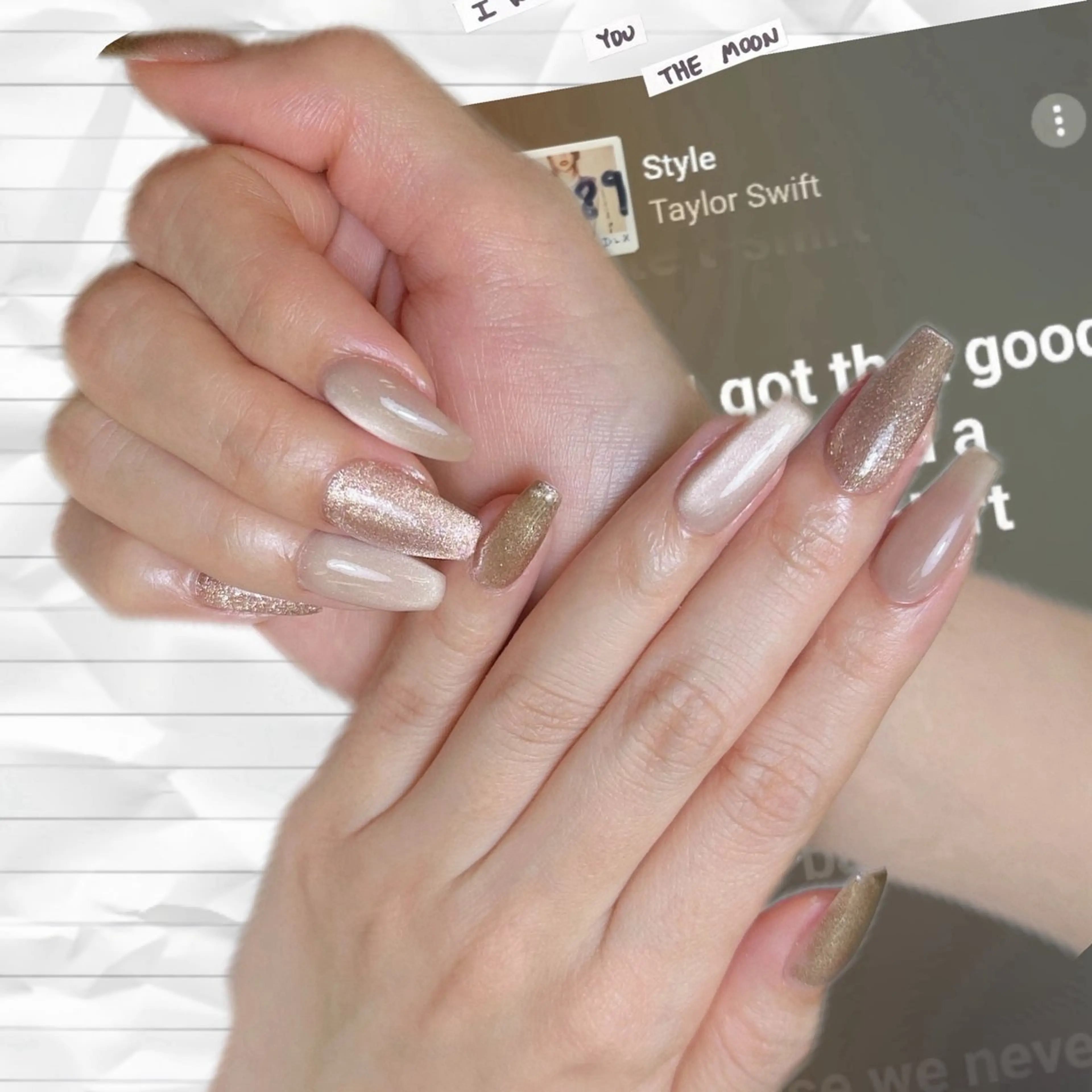 美フォルム★チップ長さだし    マグネットワンカラー(ソフトジェルオフ＋550円+30min)の写真