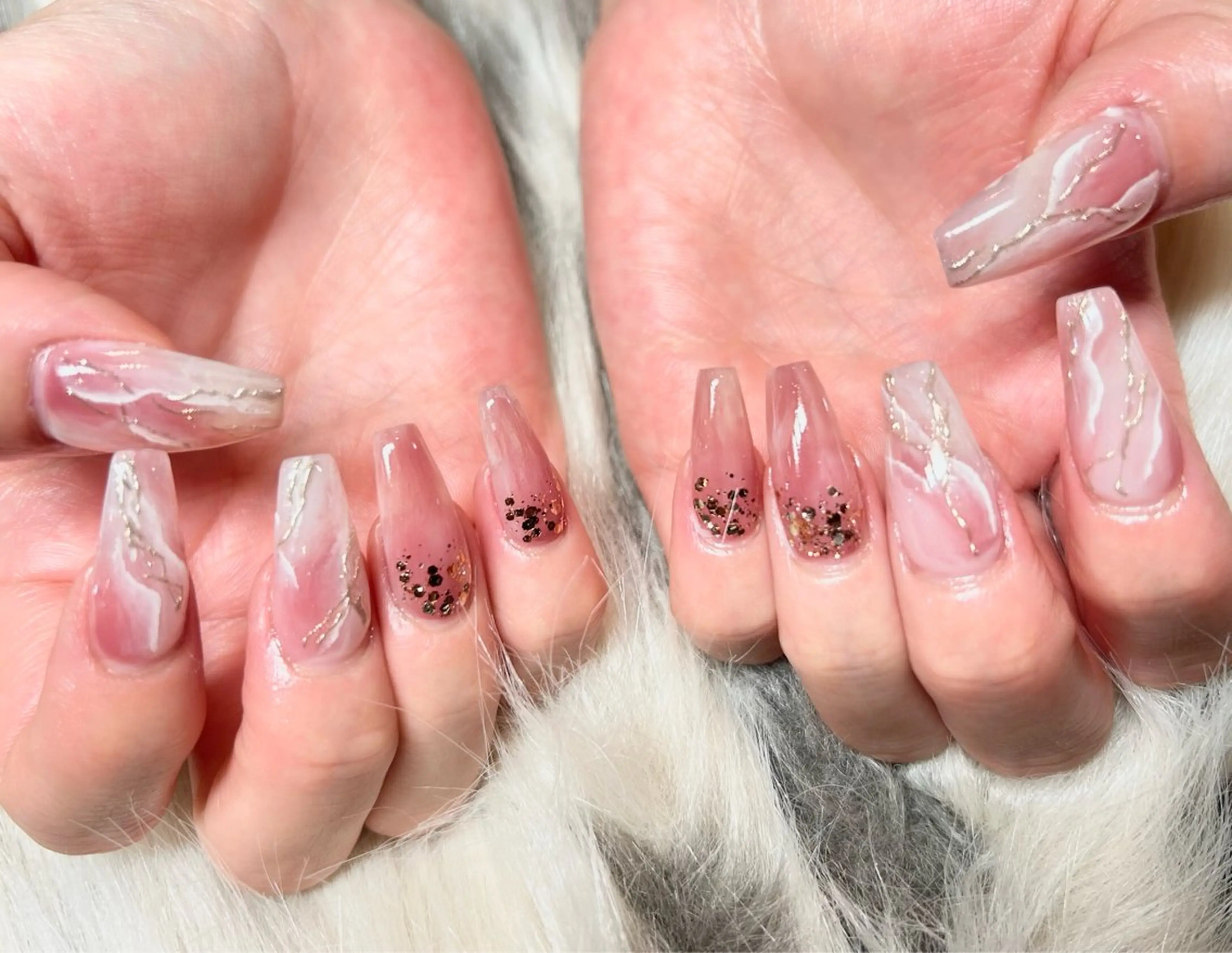 ネイル ハンドネイル 小林joieange 心斎橋店のネイルデザイン