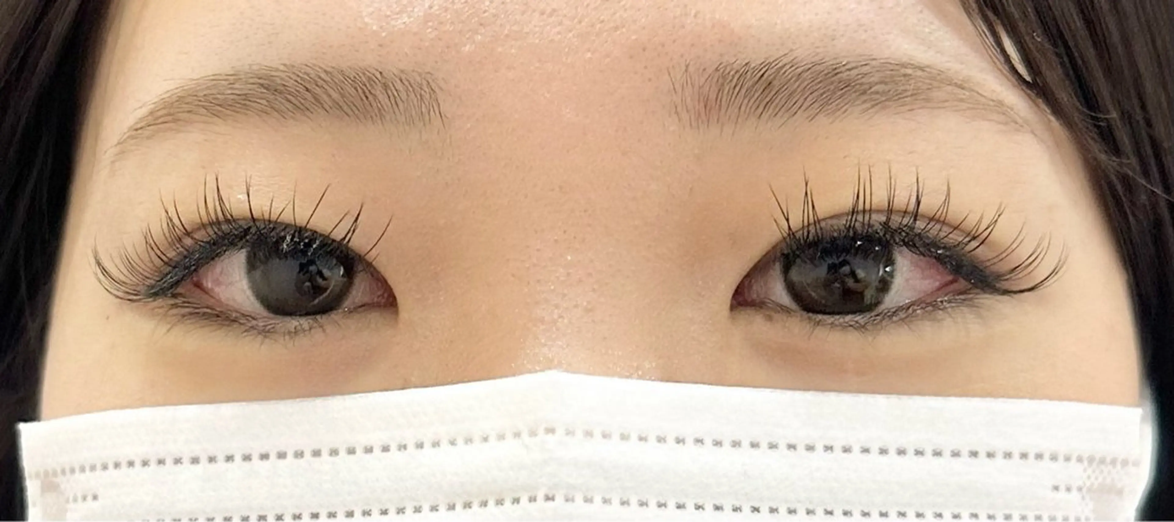 マツエク・マツパ CCカール Cカール フラットラッシュ toko 𝚔𝚎𝚒のマツエク・マツパデザイン