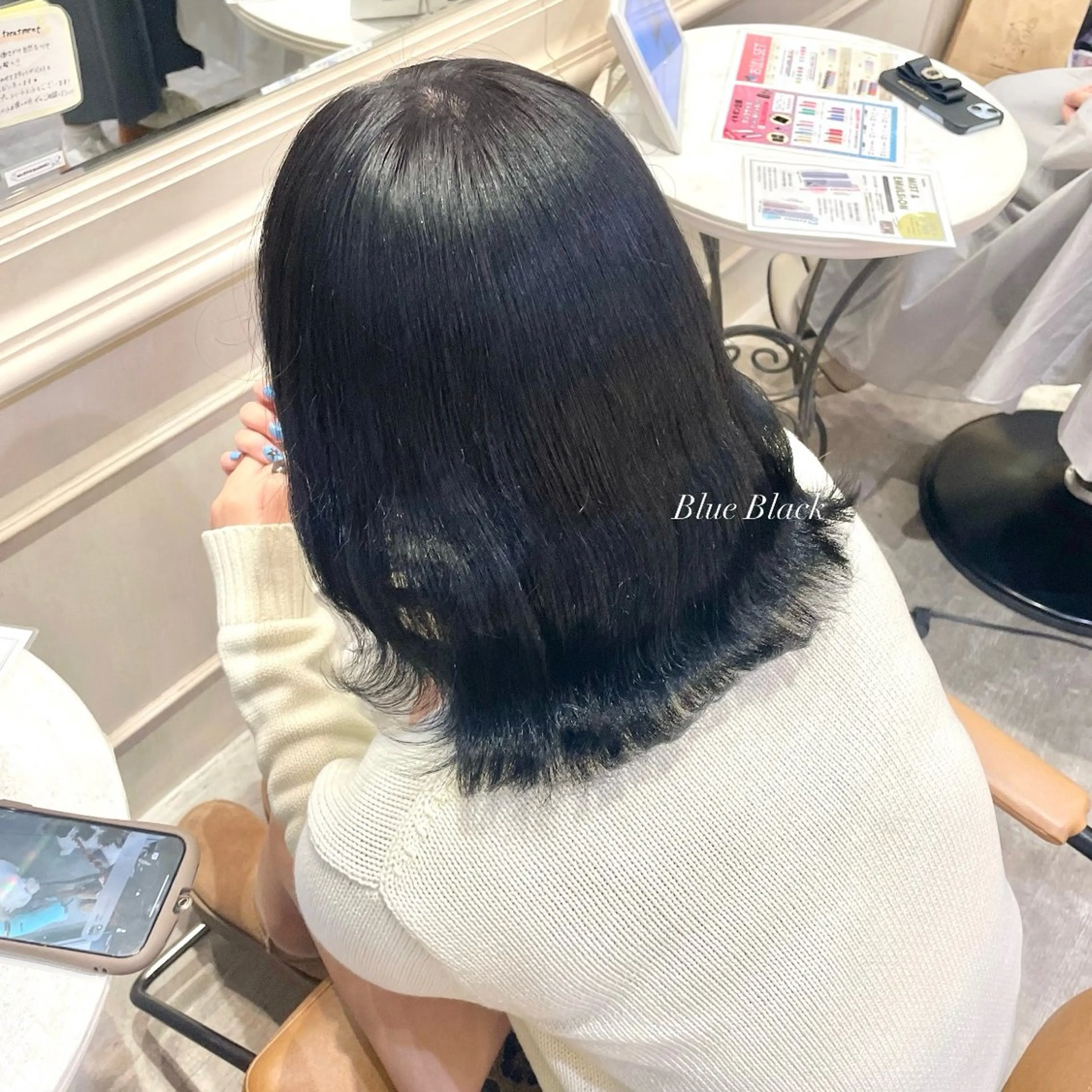 ミディアム カラー ハイトーンカラー/ 長さだし🐇きょうかのヘアスタイル