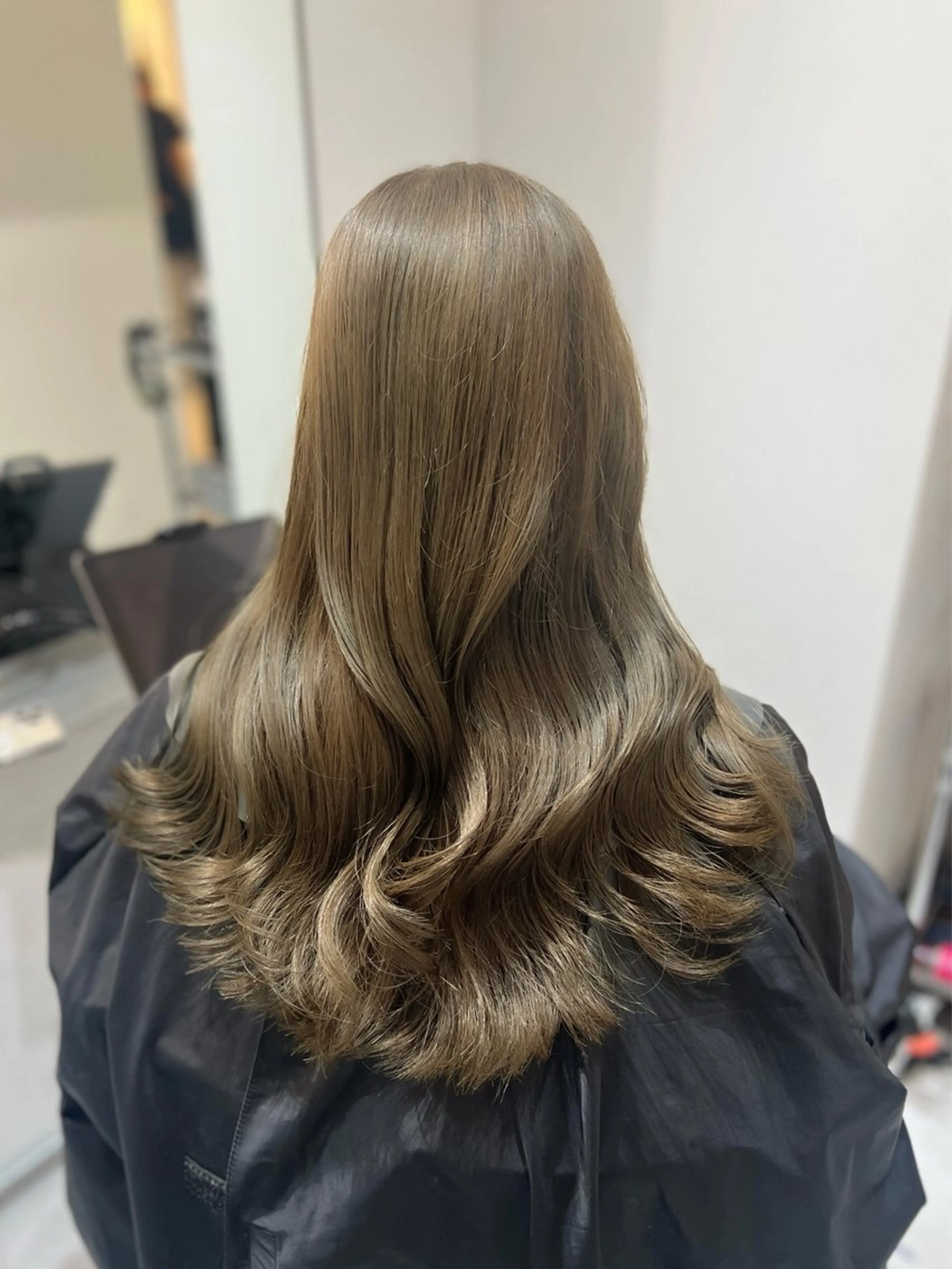 セミロング カラー パーマ ✨韓国/外国人風✨ 江原巧のヘアスタイル