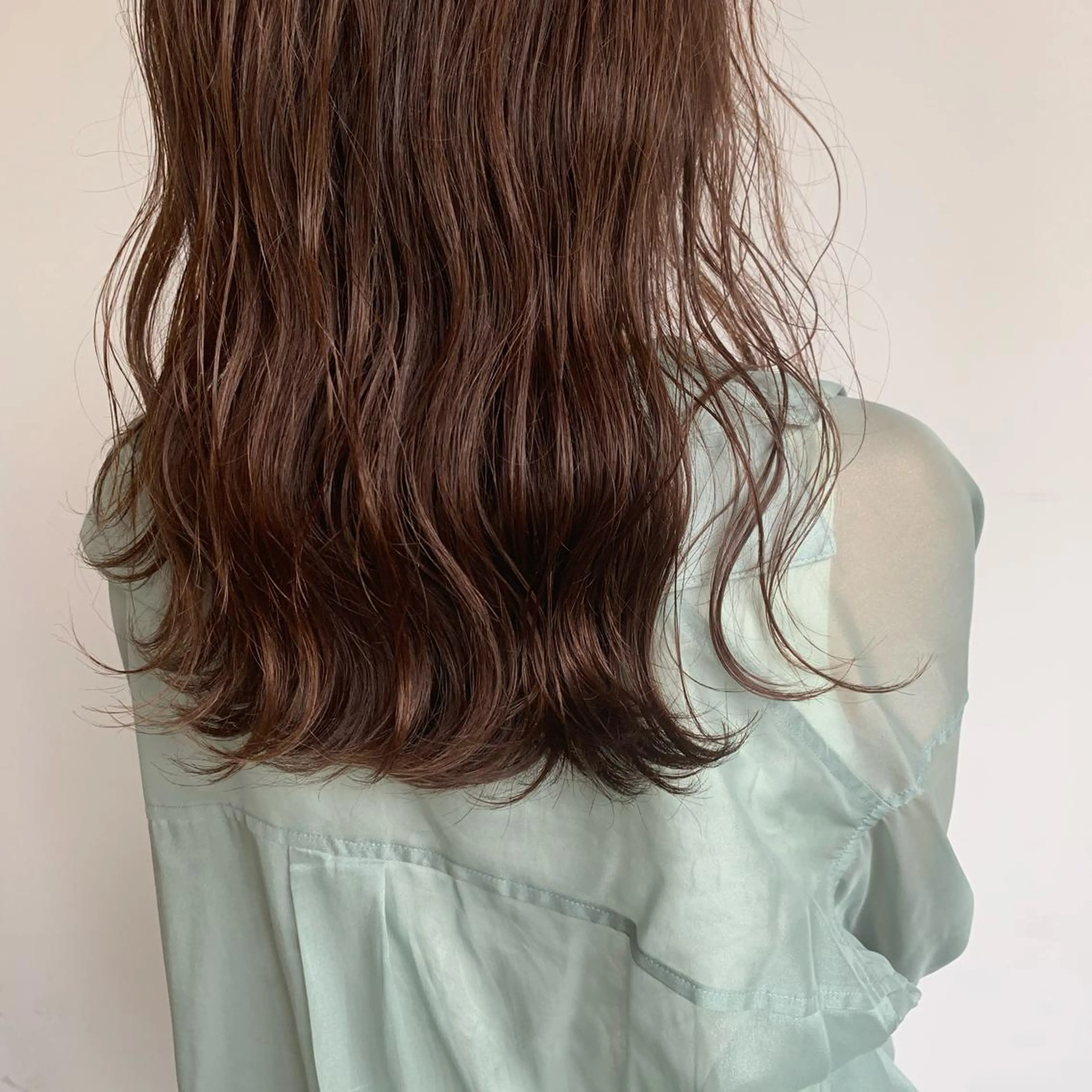 セミロング カラー ベージュカラー ラテベージュ amy.所属・メンズカットパーマ/ ブリーチ高柳将太のヘアスタイル