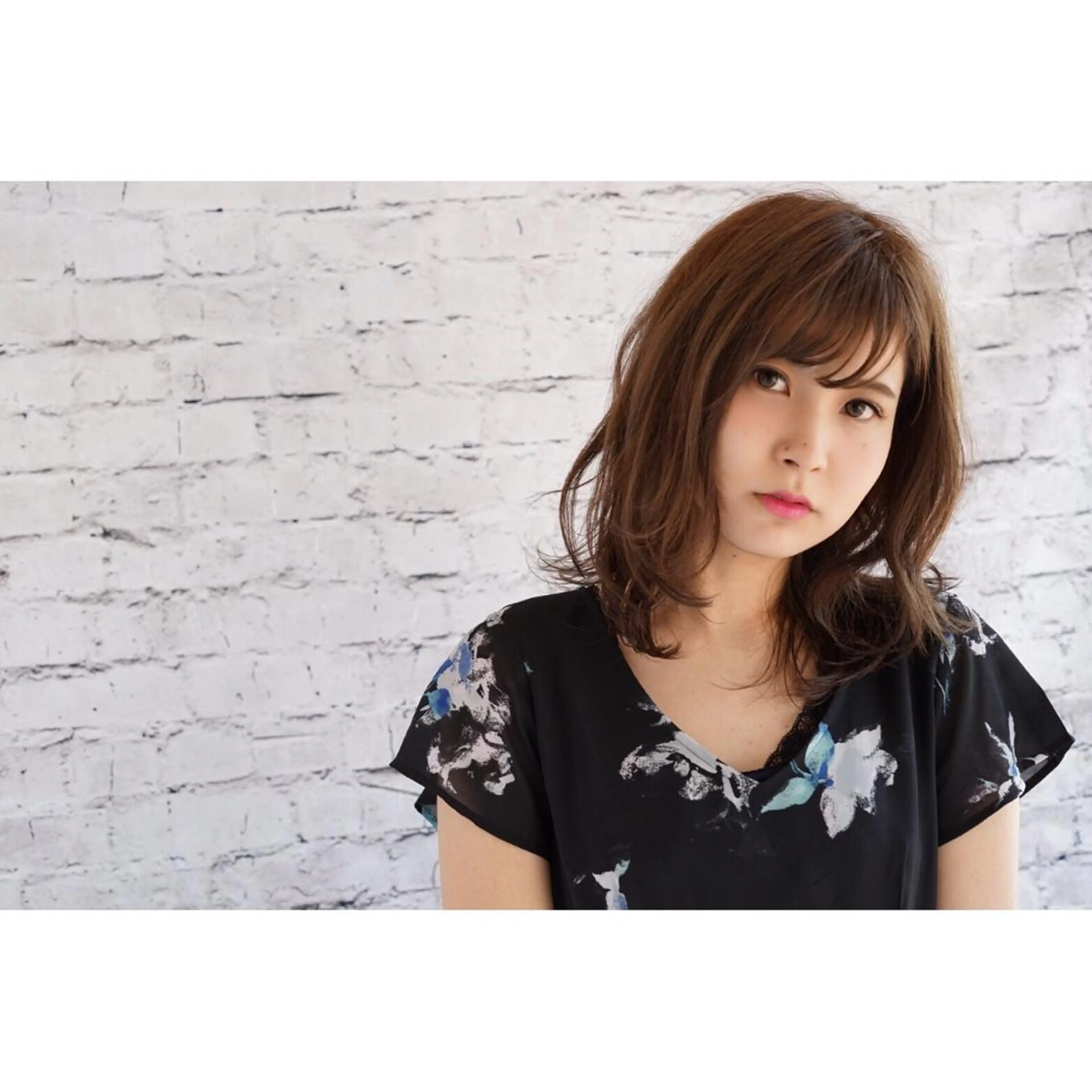 ミディアム カラー 髪質改善/茅ヶ崎 マツモト リョウのヘアスタイル