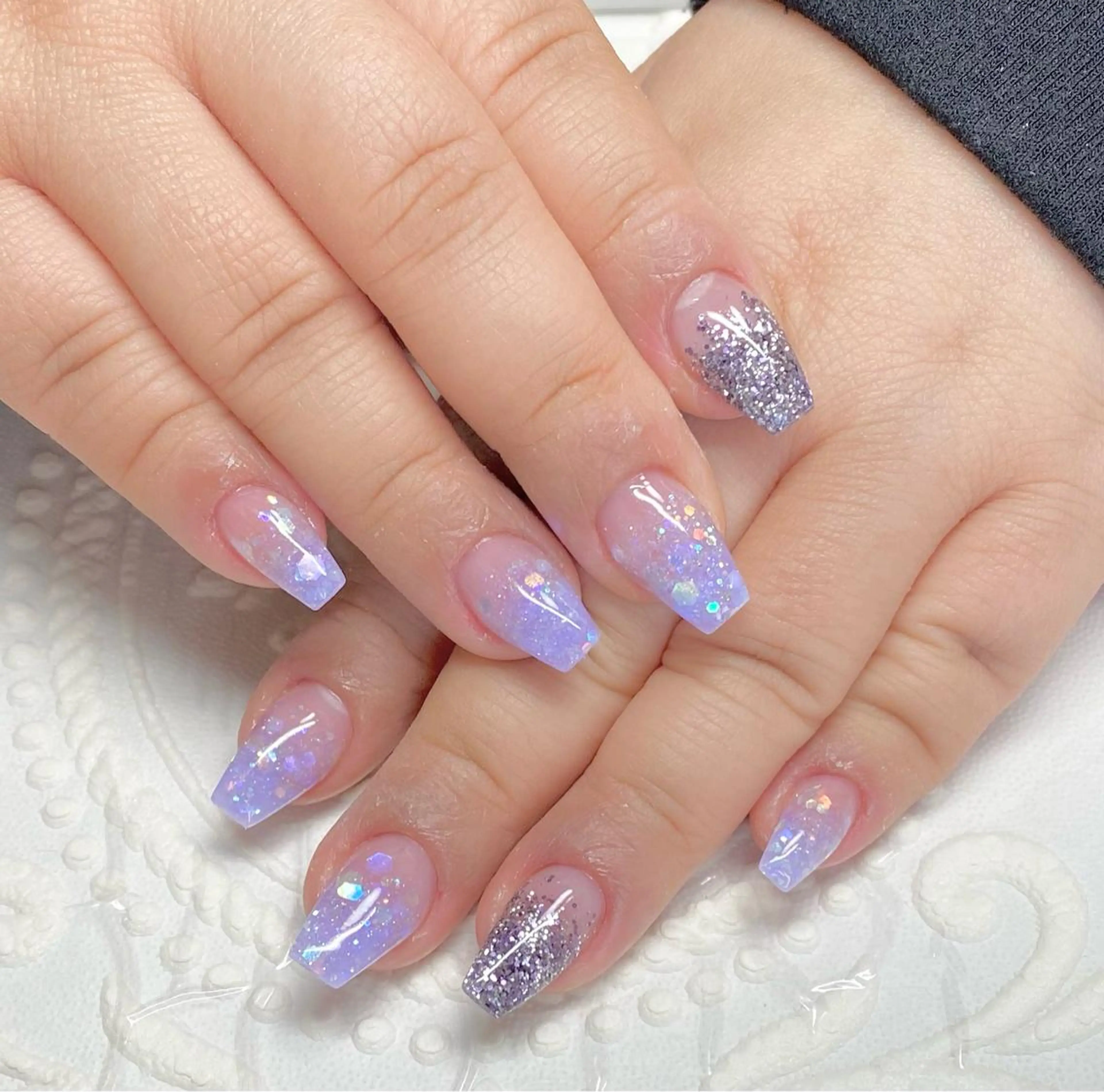ショート ネイル ハンドネイル lune nail_2017のその他イメージ