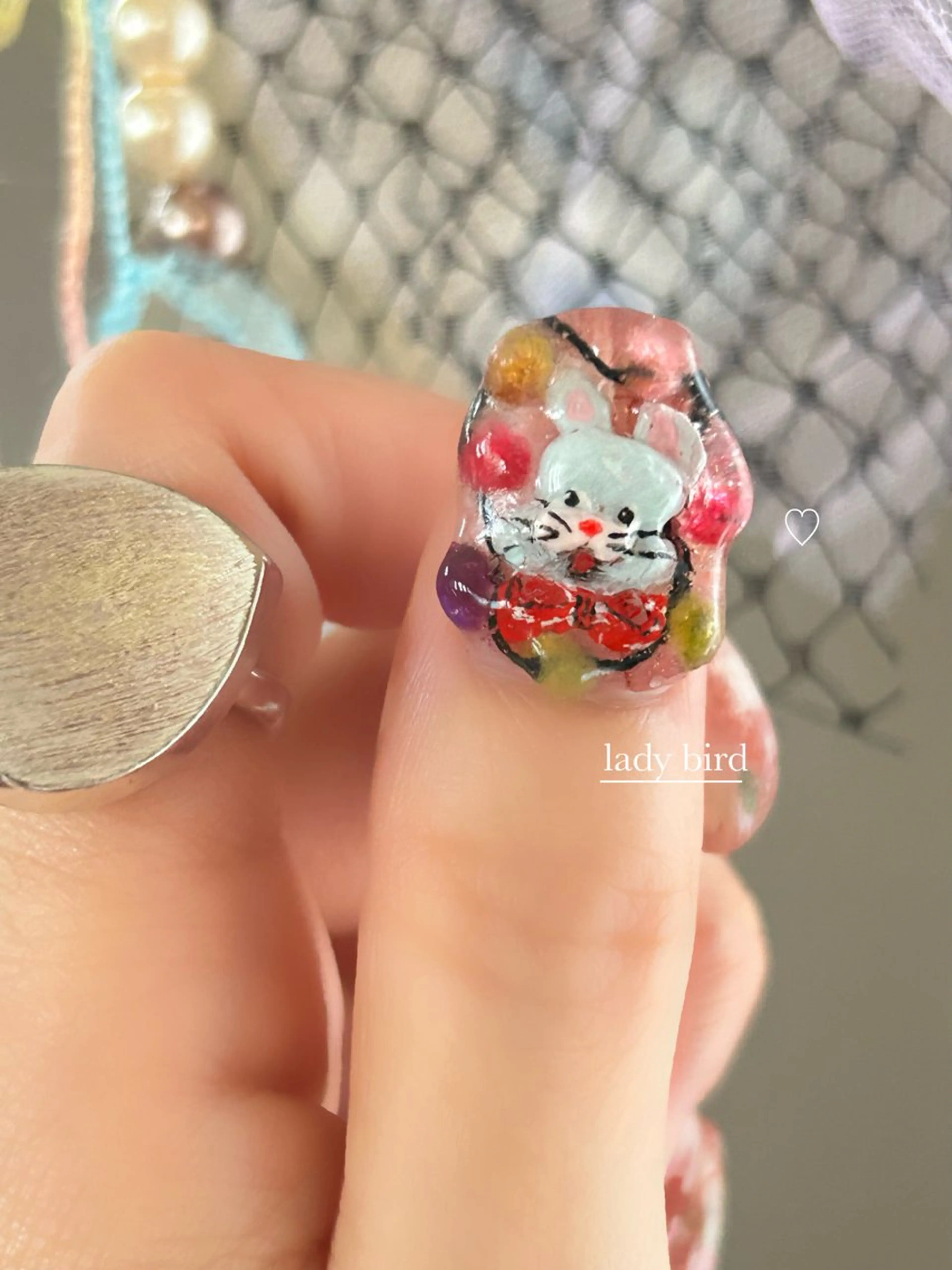 ネイル フットネイル lady bird yoshieのネイルデザイン