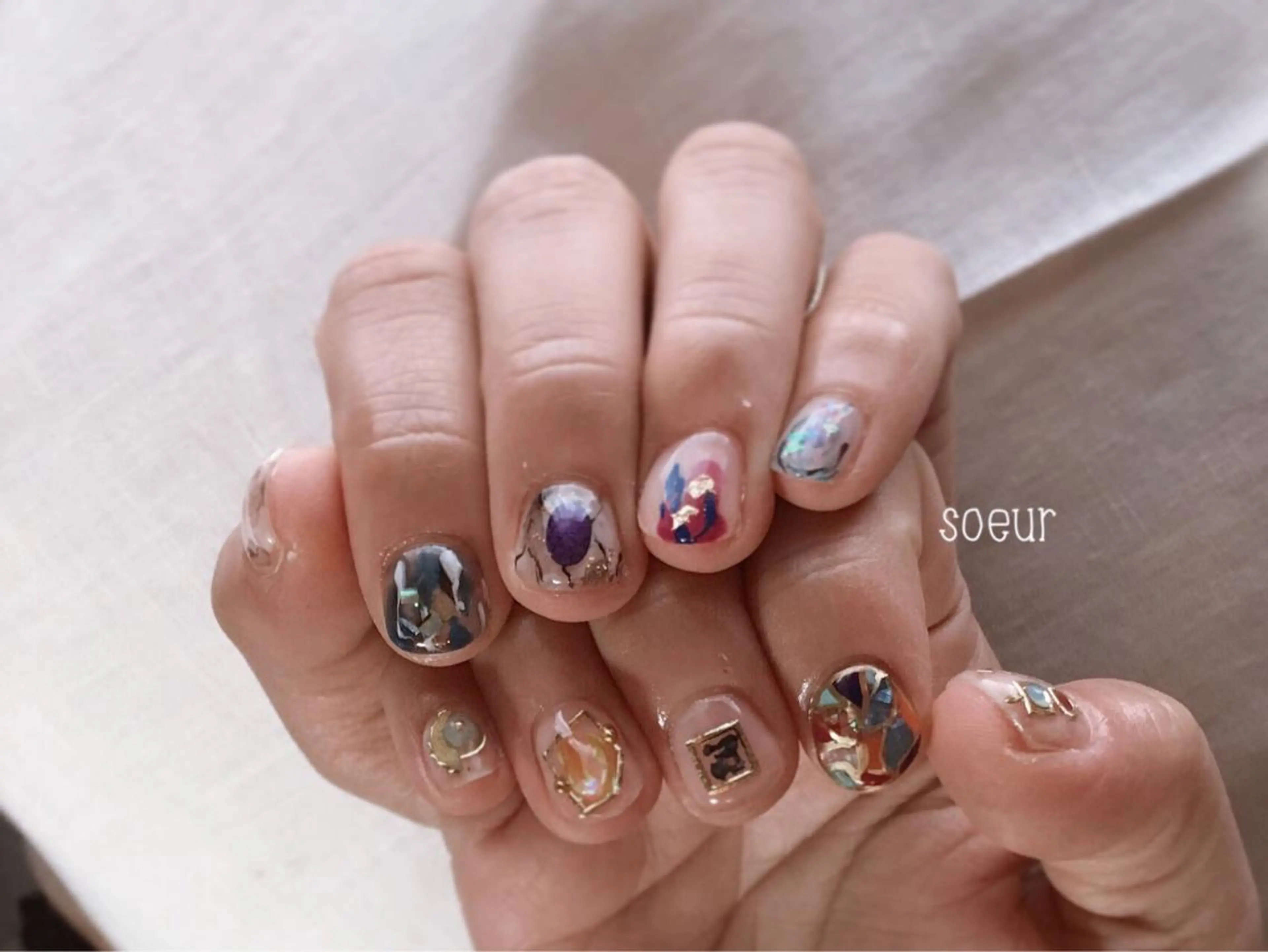 ネイル soeur_ 武蔵浦和のネイルデザイン