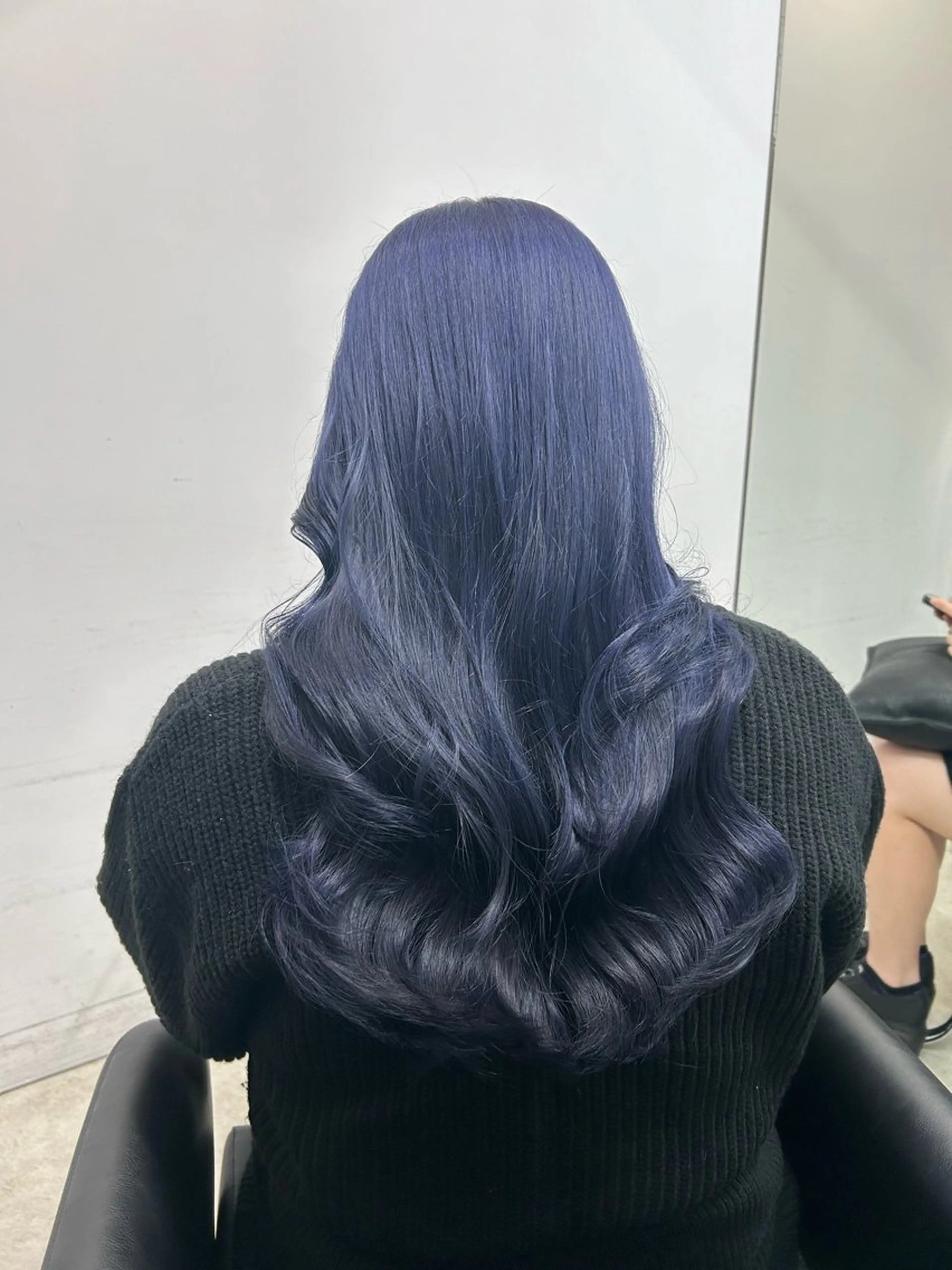 ロング カラー 顔周りカット 韓国風ヘア sunc所属・梅田l大人韓国ヘア レイヤー×艶カラーのヘアスタイル