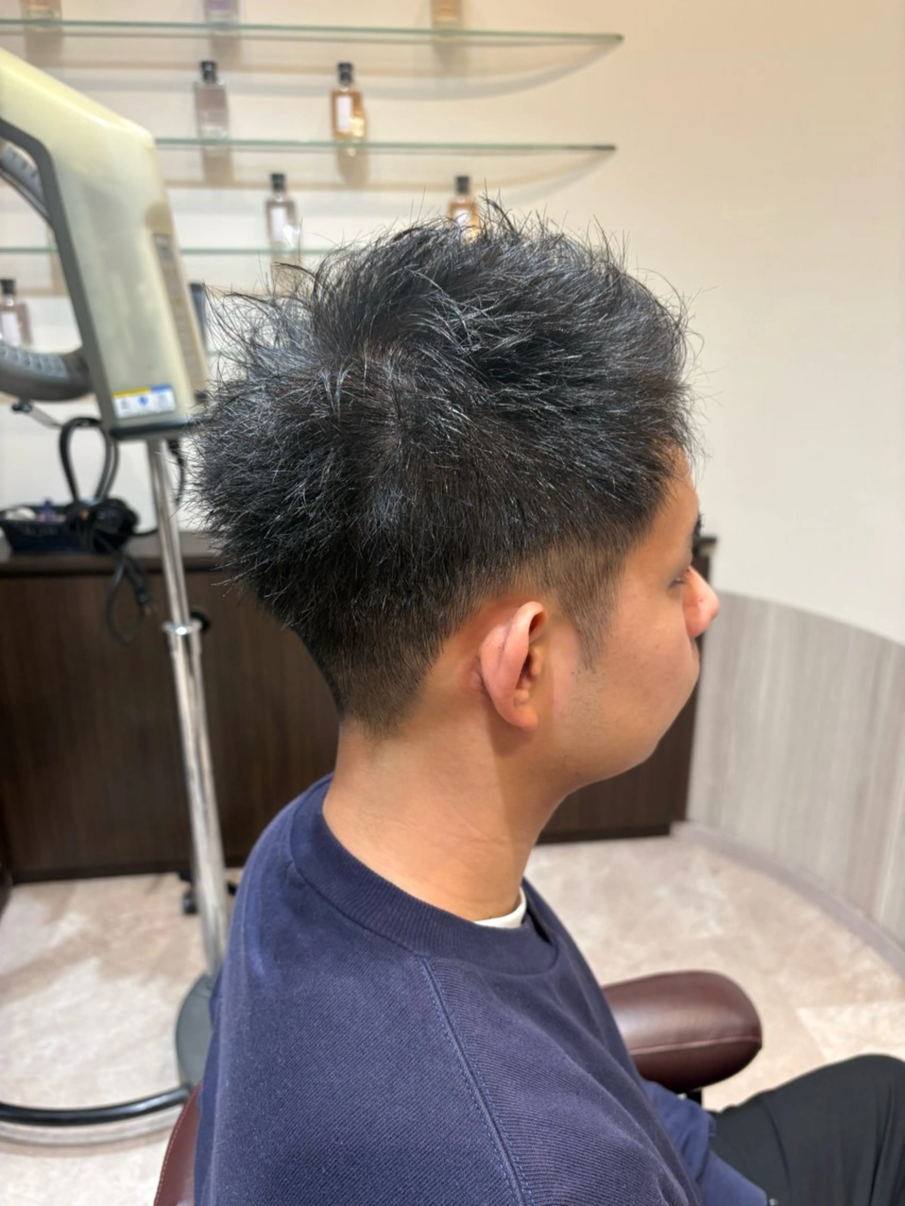 ショート メンズ 刈り上げ ショートヘア 木村 柊斗のヘアスタイル