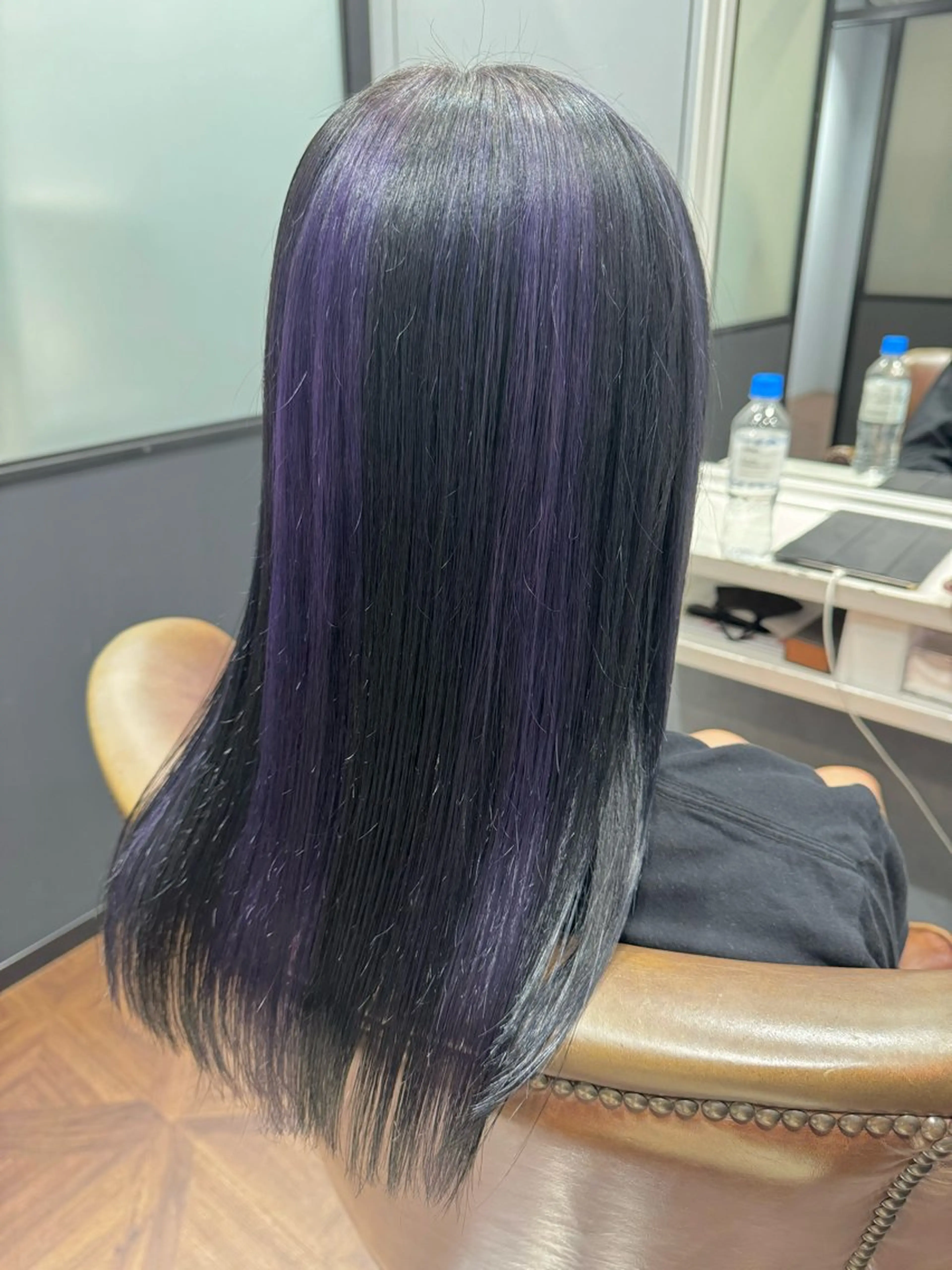 ロング カラー カット ヘアカラー トリートメント 大川 美優のヘアスタイル