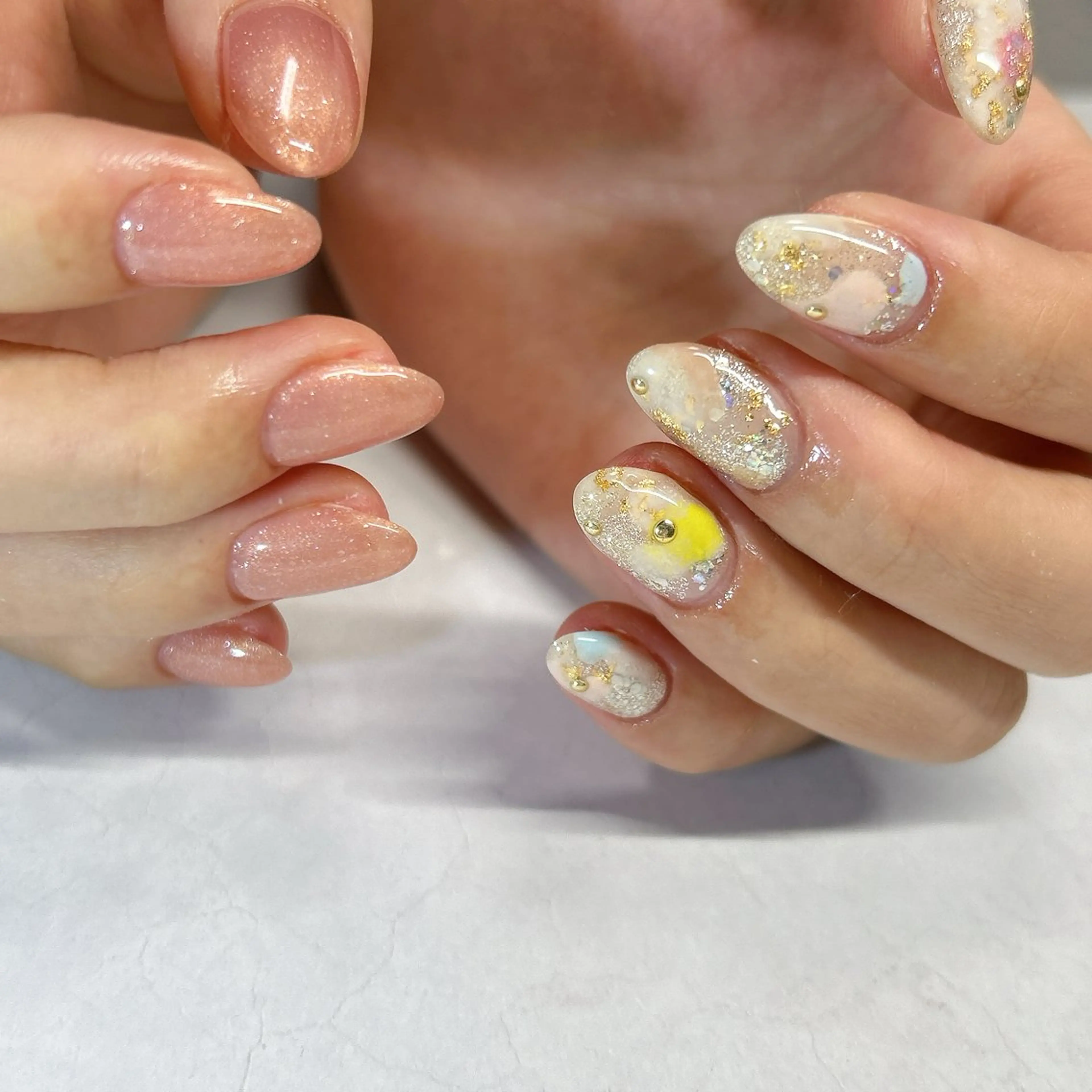 ネイル JERRIE 　 韓国ネイル/自爪育成所属・✴︎JERRIE✴︎ フィルイン対応店のネイルデザイン